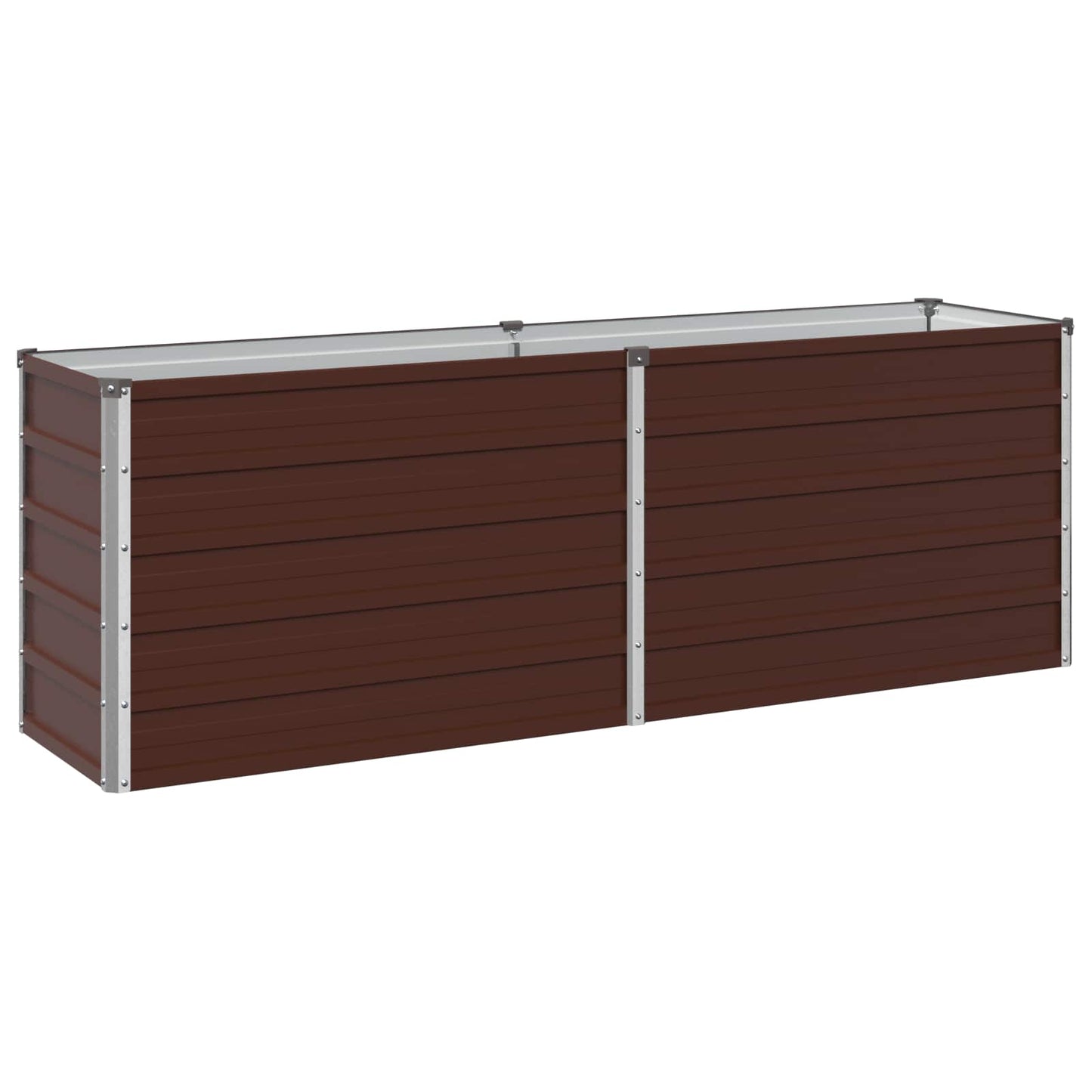 vidaXL Υψωμένο Κρεβάτι Κήπου Καφέ 160 x 40 x 55 εκ.