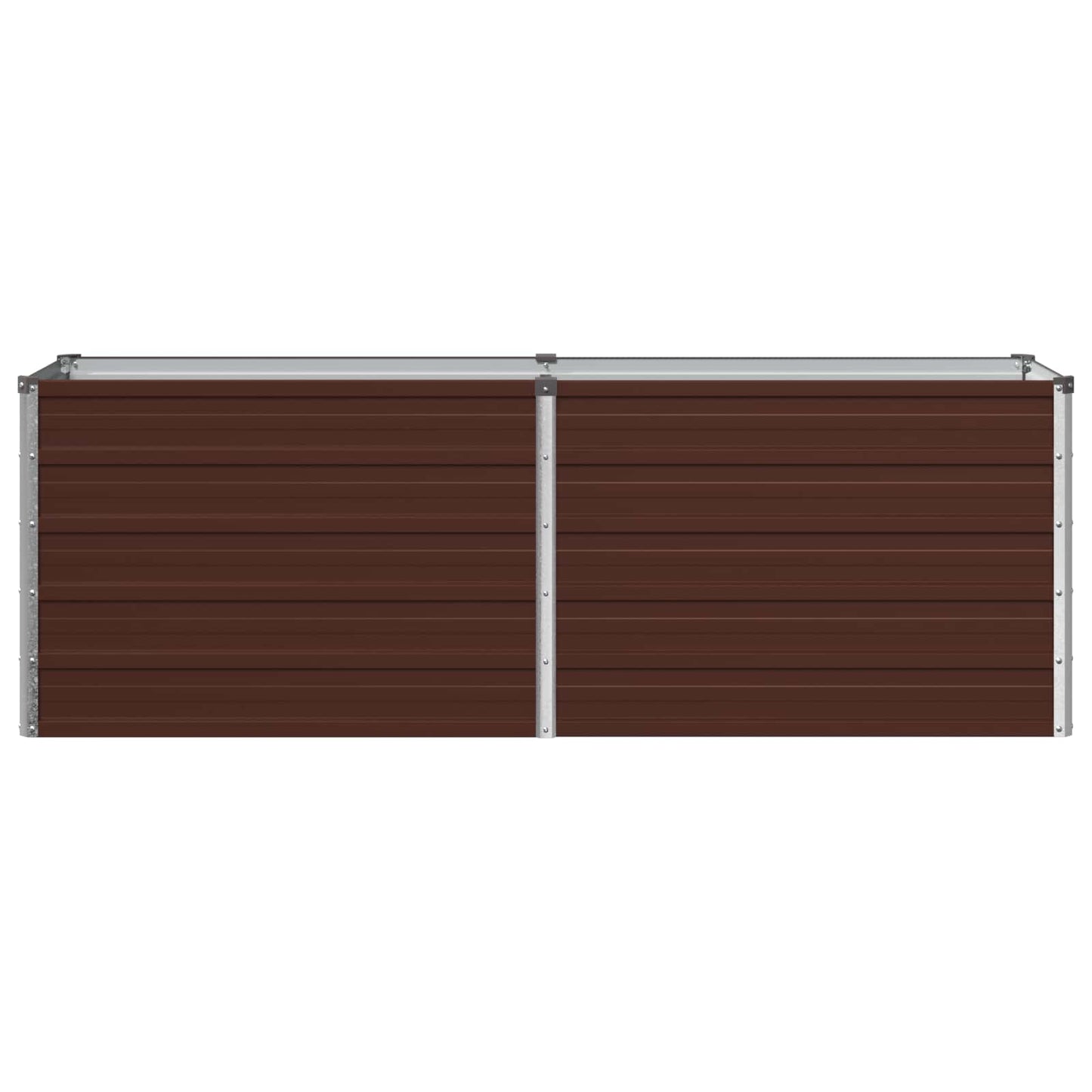 vidaXL Υψωμένο Κρεβάτι Κήπου Καφέ 160 x 40 x 55 εκ.