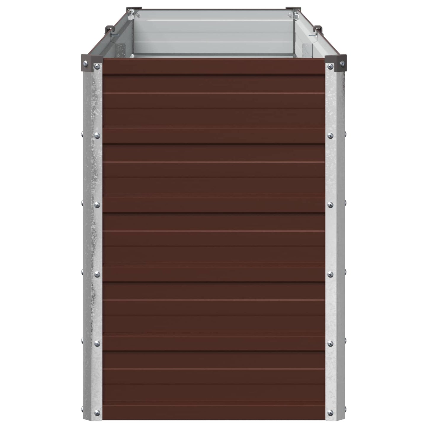 vidaXL Υψωμένο Κρεβάτι Κήπου Καφέ 160 x 40 x 55 εκ.