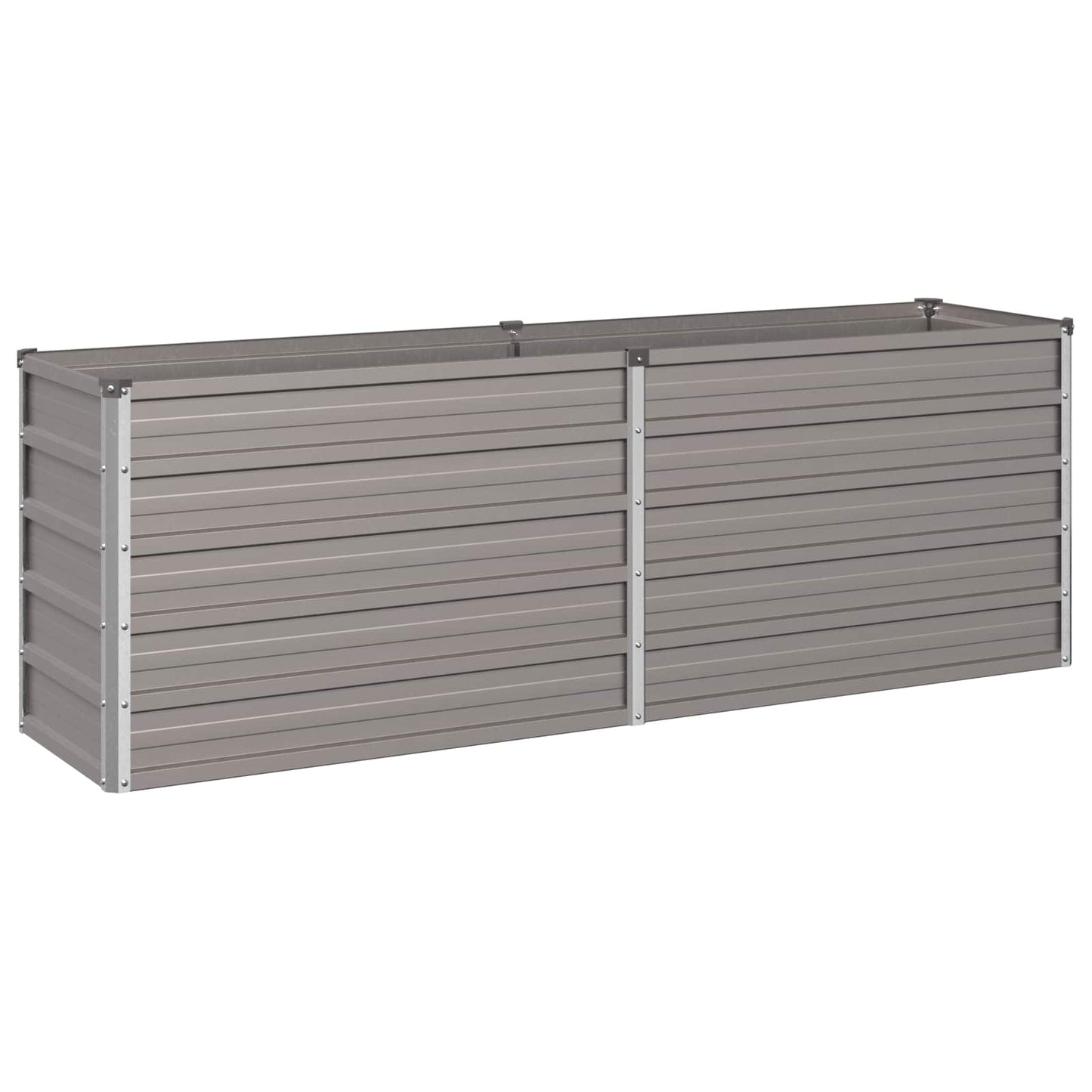 vidaXL Υψωμένο Κρεβάτι Κήπου Σκ rusty 160 x 40 x 55 εκ. κοντόν