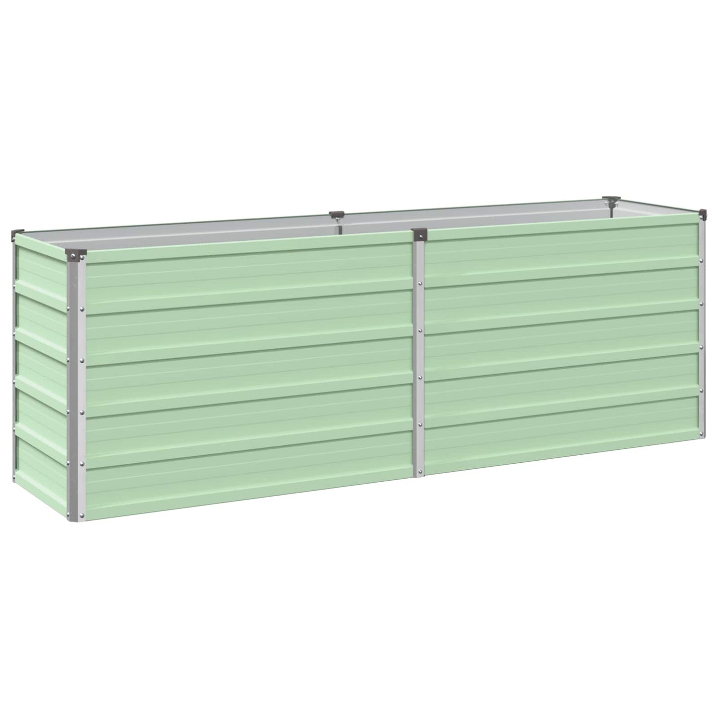 vidaXL Υψωμένο Κρεβάτι Κήπου Παστέλ Πράσινο 160 x 40 x 55 εκ.