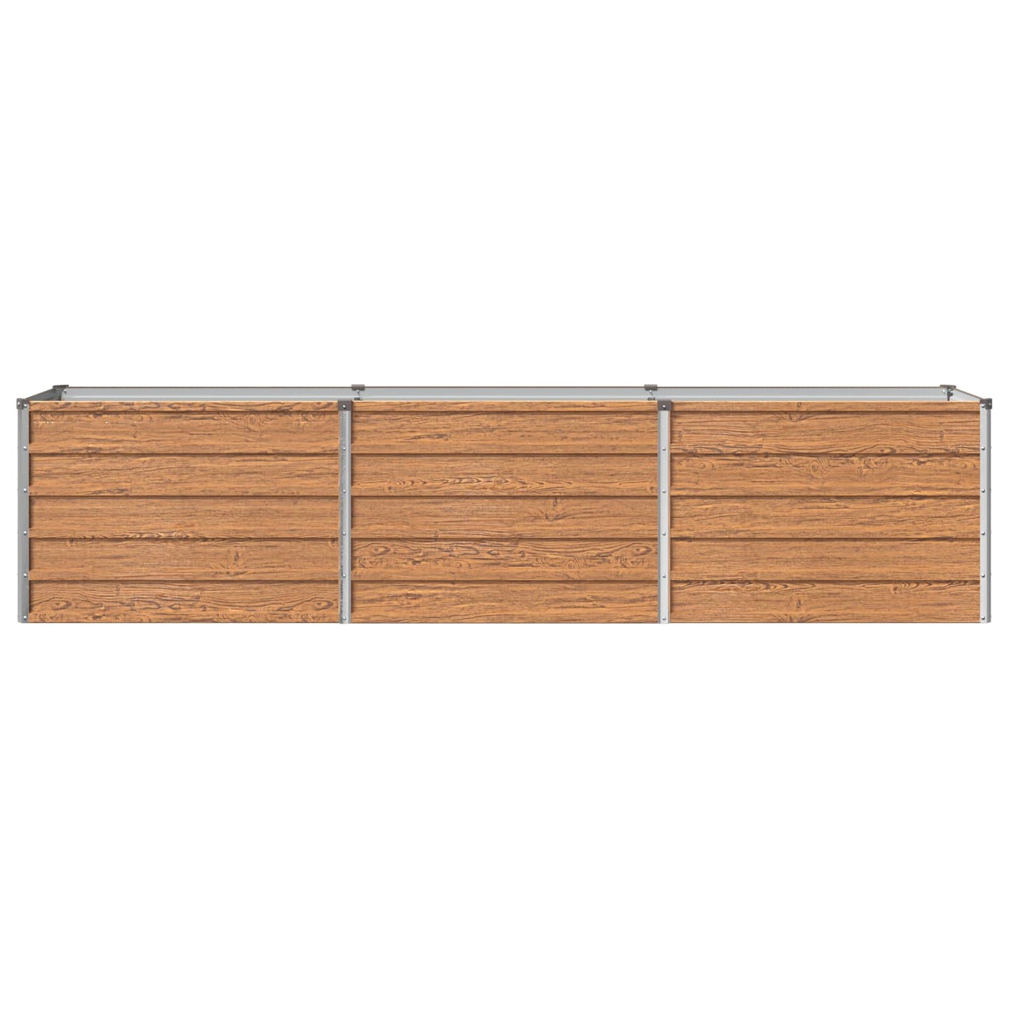vidaXL Υψωμένο Κρεβάτι Κήπου Ξύλινο Καφέ 240 x 40 x 55 εκ.