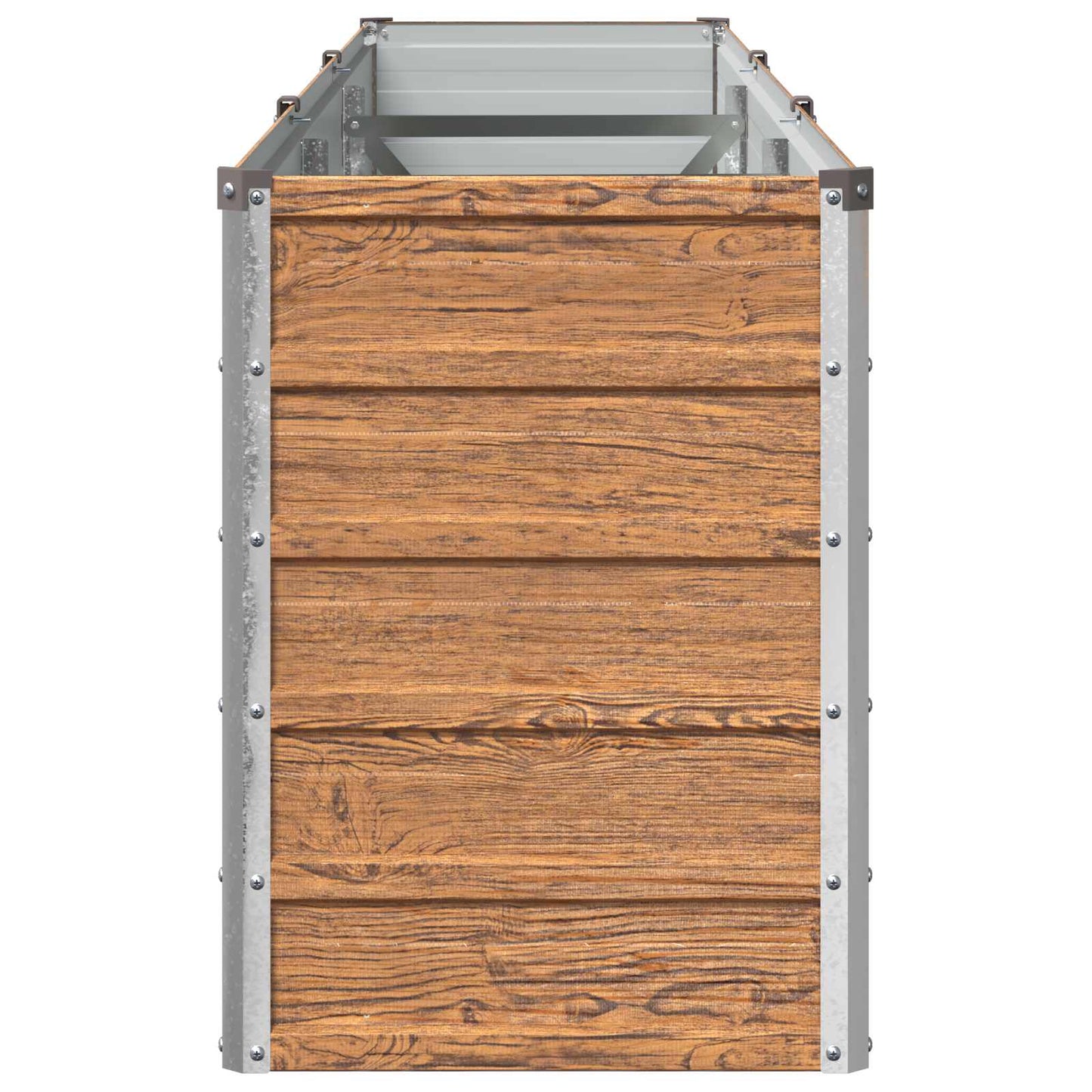 vidaXL Υψωμένο Κρεβάτι Κήπου Ξύλινο Καφέ 240 x 40 x 55 εκ.