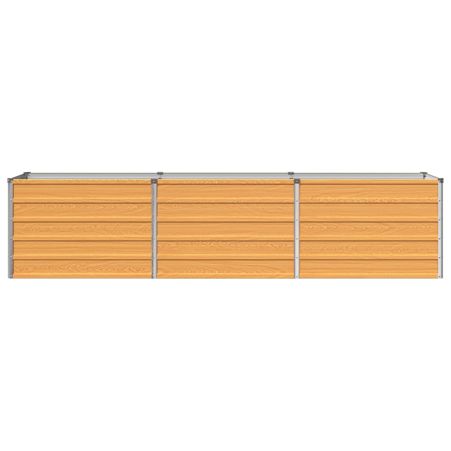 vidaXL Υψωμένο Κρεβάτι Κήπου Φυσικό 240 x 40 x 55 εκ.