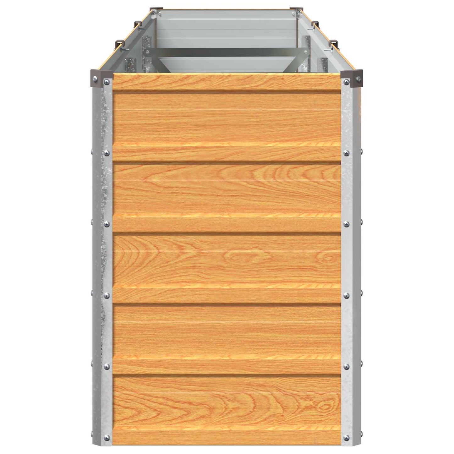 vidaXL Υψωμένο Κρεβάτι Κήπου Φυσικό 240 x 40 x 55 εκ.