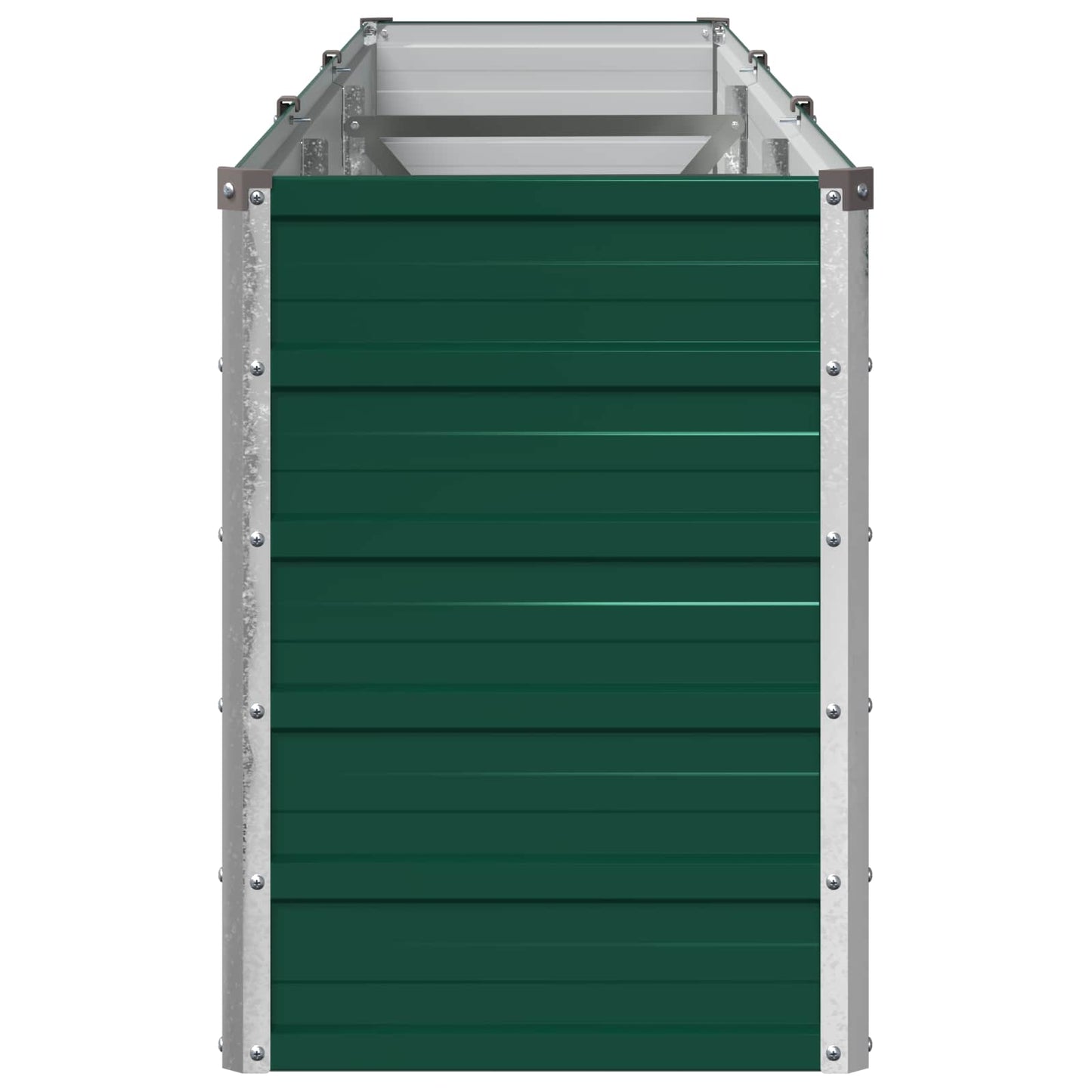 vidaXL Υψωμένο Κρεβάτι Κήπου Πράσινο 240 x 40 x 55 εκ.