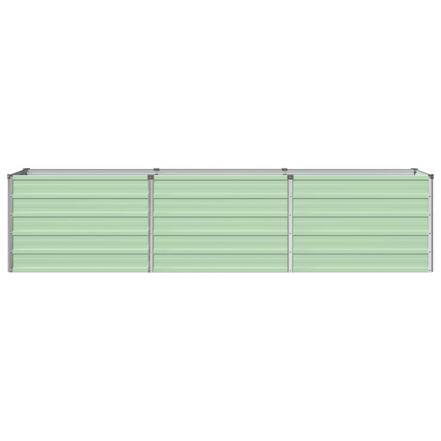vidaXL Υψωμένο Κρεβάτι Κήπου Παστέλ Πράσινο 240 x 40 x 55 εκ.