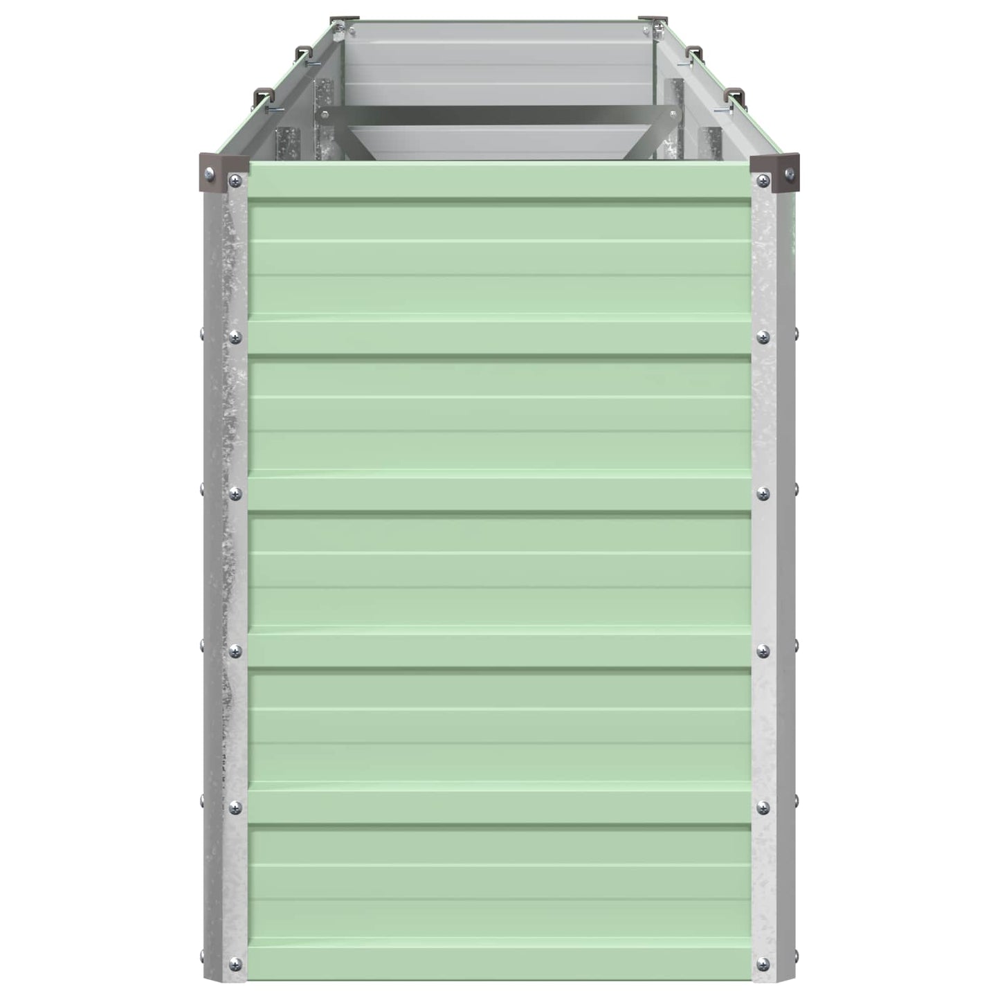 vidaXL Υψωμένο Κρεβάτι Κήπου Παστέλ Πράσινο 240 x 40 x 55 εκ.