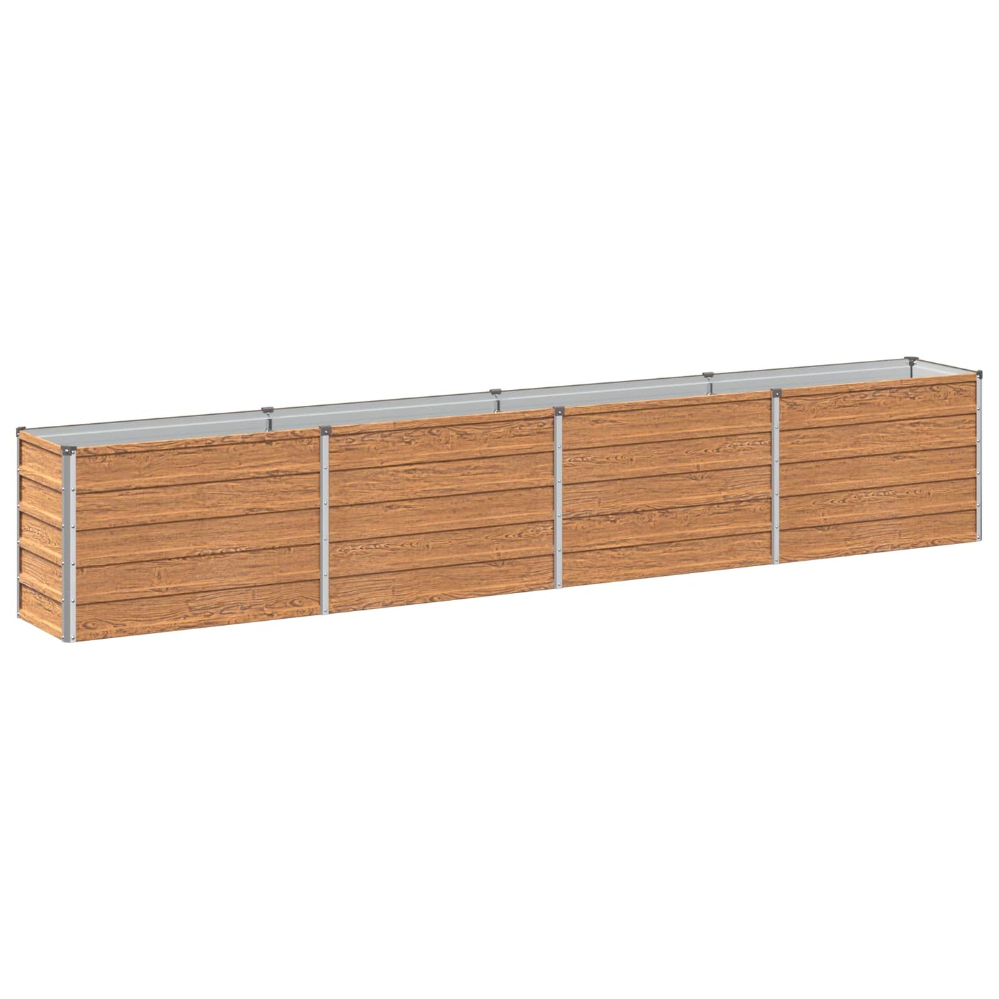 vidaXL Υψωμένο Κρεβάτι Κήπου Ξύλινο Καφέ 320 x 40 x 55 εκ.