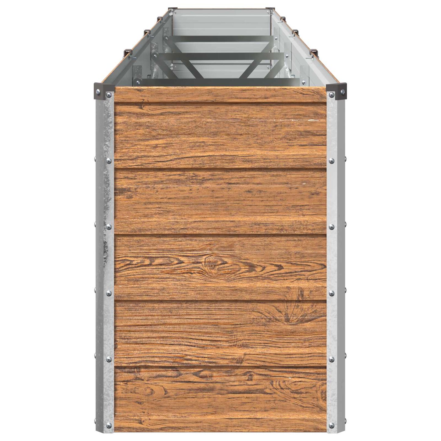 vidaXL Υψωμένο Κρεβάτι Κήπου Ξύλινο Καφέ 320 x 40 x 55 εκ.