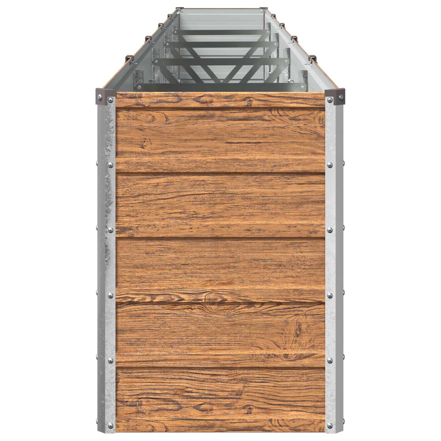 vidaXL Υψωμένο Κρεβάτι Κήπου Ξύλινο Καφέ 400 x 40 x 55 εκ.