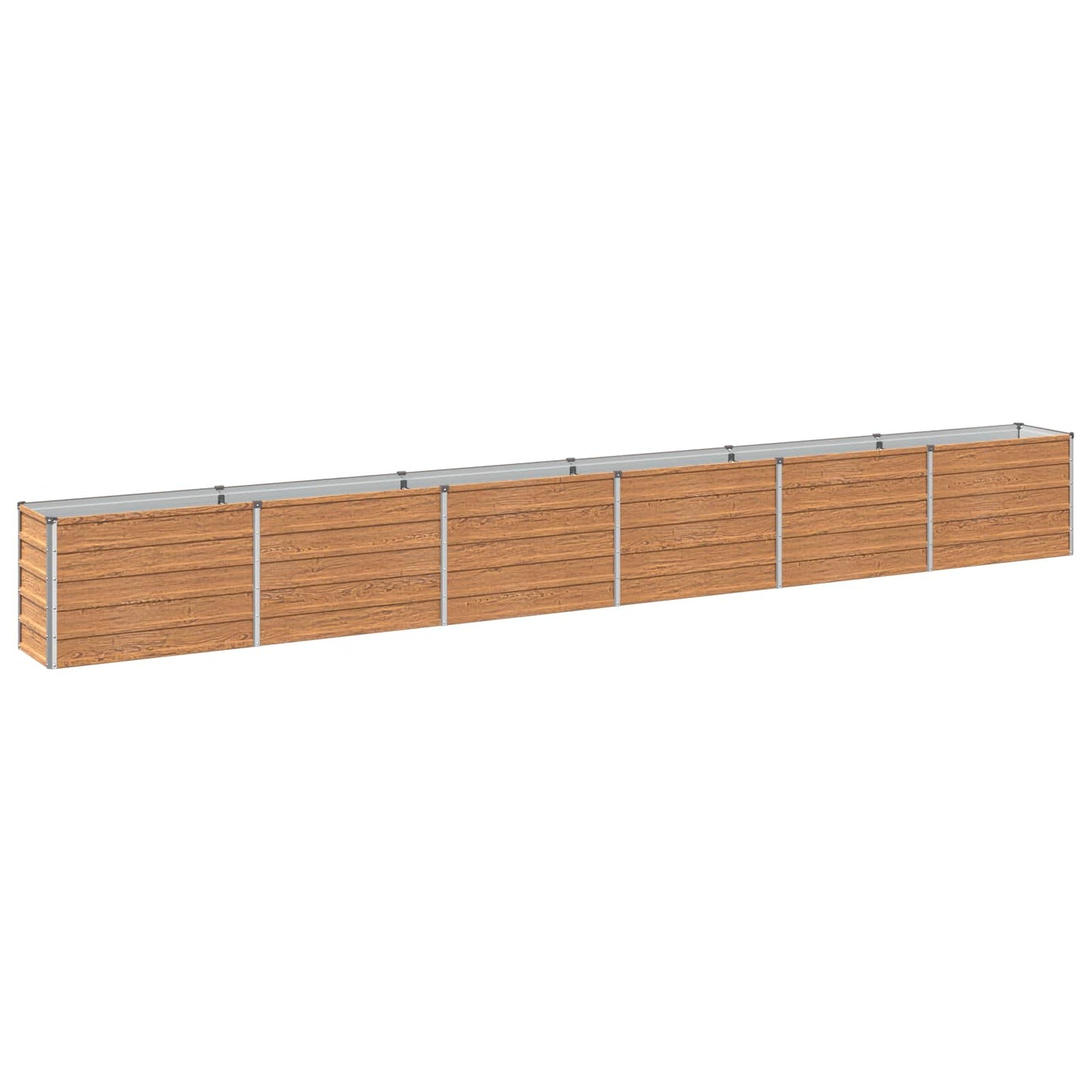 vidaXL Υψωμένο Κρεβάτι Κήπου Ξύλινο Καφέ 480 x 40 x 55 εκ.