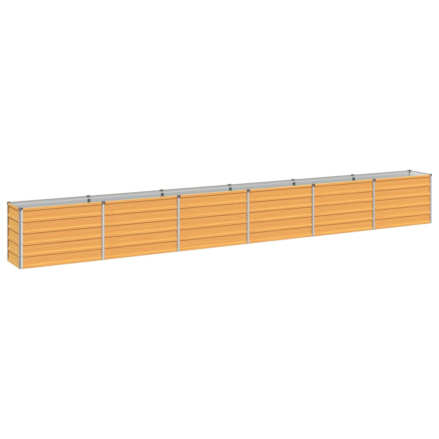 vidaXL Υψωμένο Κρεβάτι Κήπου Φυσικό 480 x 40 x 55 εκ.
