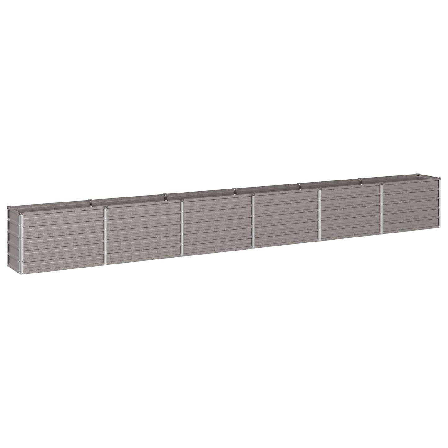 vidaXL Υψωμένο Κρεβάτι Κήπου Σκ rusty 480 x 40 x 55 εκ. κοντόν