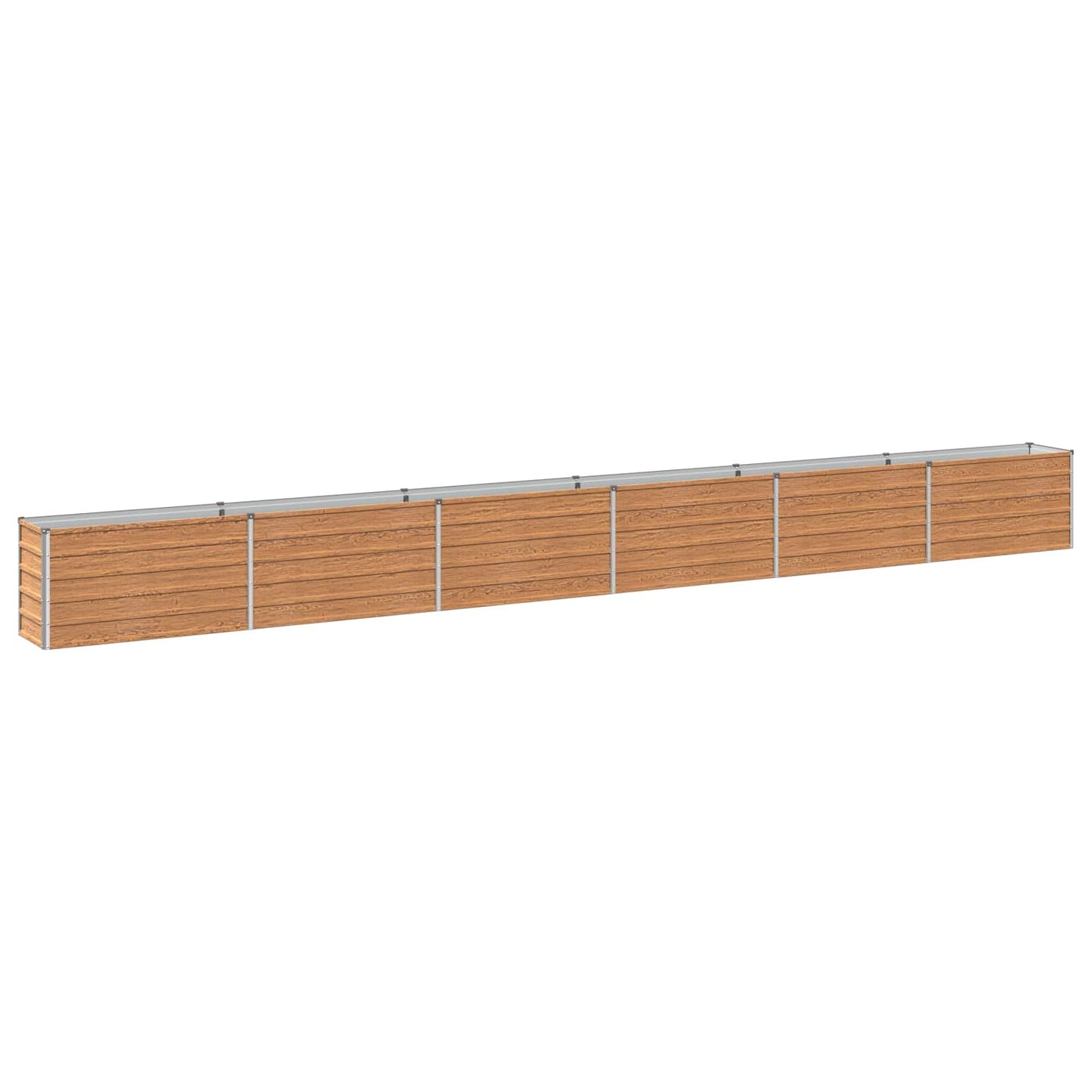 vidaXL Υψωμένο Κρεβάτι Κήπου Ξύλινο Καφέ 600 x 40 x 55 εκ.
