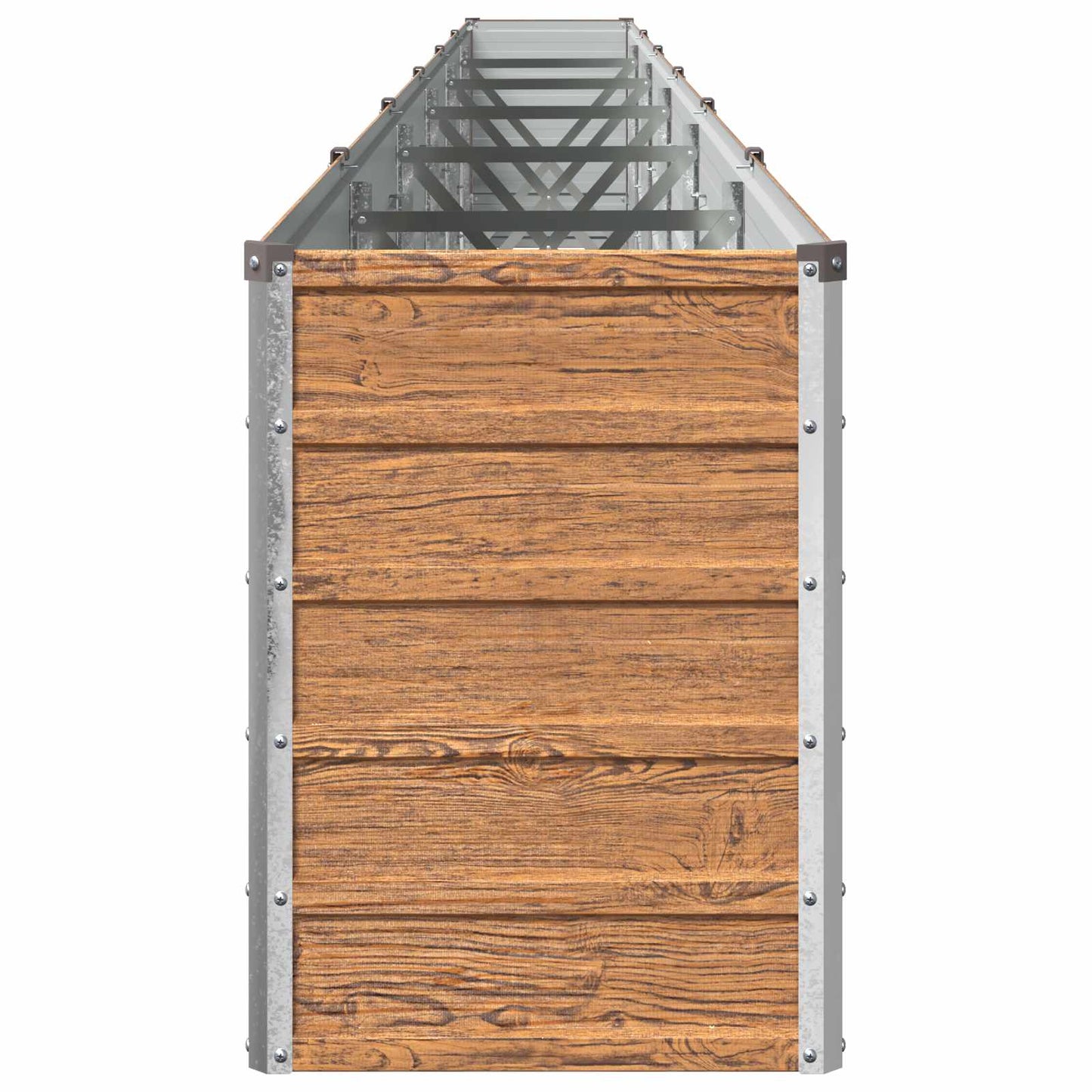 vidaXL Υψωμένο Κρεβάτι Κήπου Ξύλινο Καφέ 600 x 40 x 55 εκ.