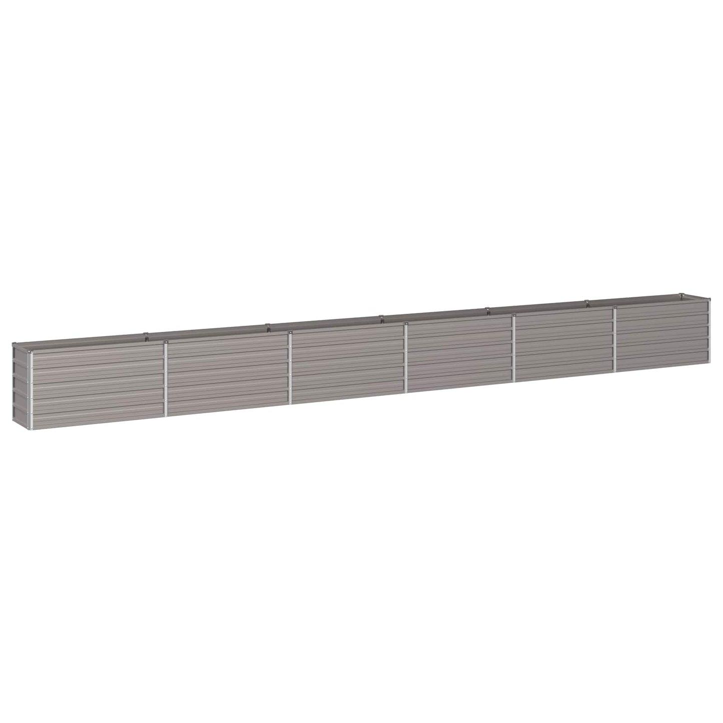 vidaXL Υψωμένο Κρεβάτι Κήπου Σκ rusty 600 x 40 x 55 εκ. κοντόν