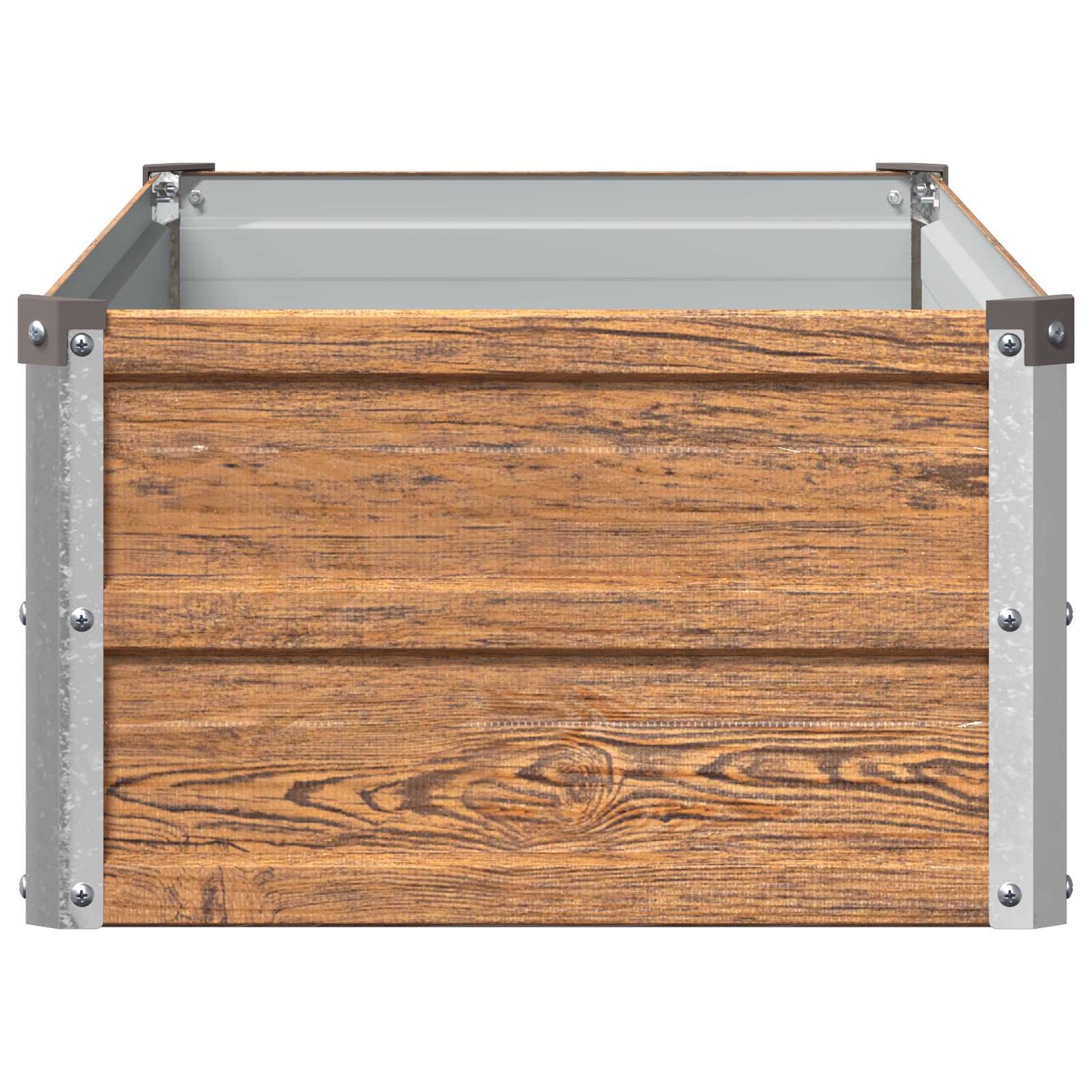 vidaXL Υψωμένο Κρεβάτι Κήπου Ξύλινο Καφέ 100 x 40 x 24 εκ.