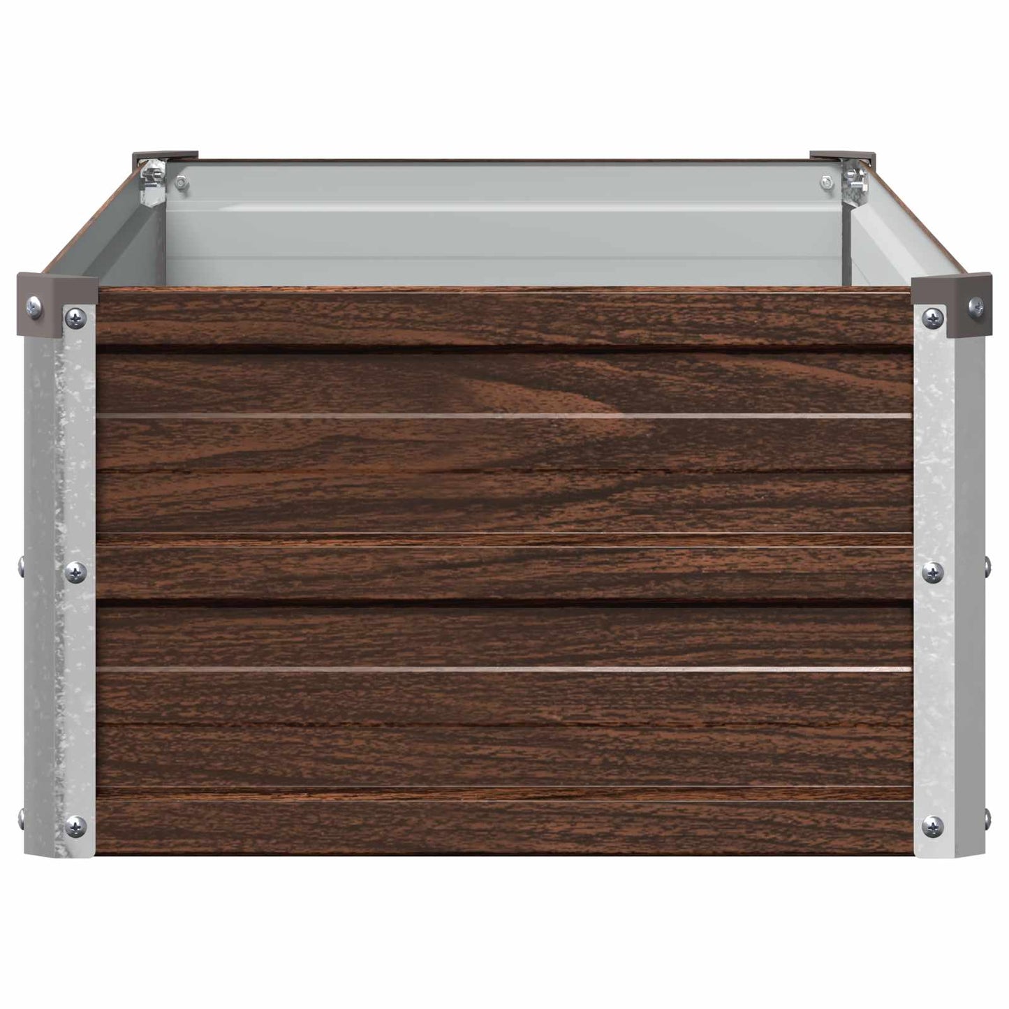 vidaXL Υψωμένο Κρεβάτι Κήπου Μαύρο 100 x 40 x 24 εκ.