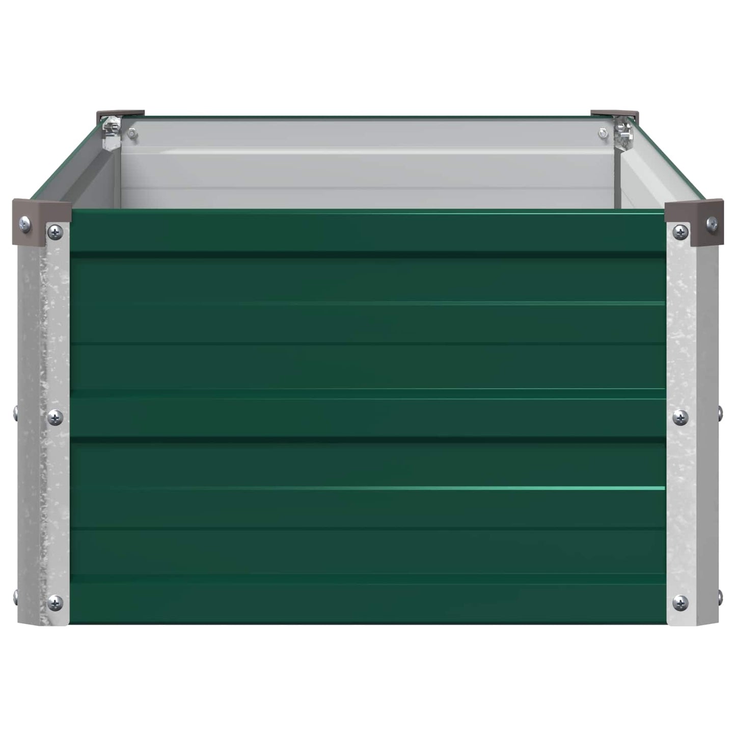 vidaXL Υψωμένο Κρεβάτι Κήπου Πράσινο 100 x 40 x 24 εκ.