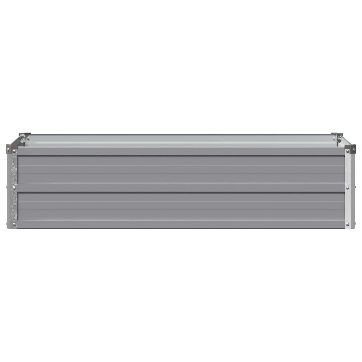 vidaXL Υψωμένο Κρεβάτι Κήπου Γκρι 100 x 40 x 24 εκ.