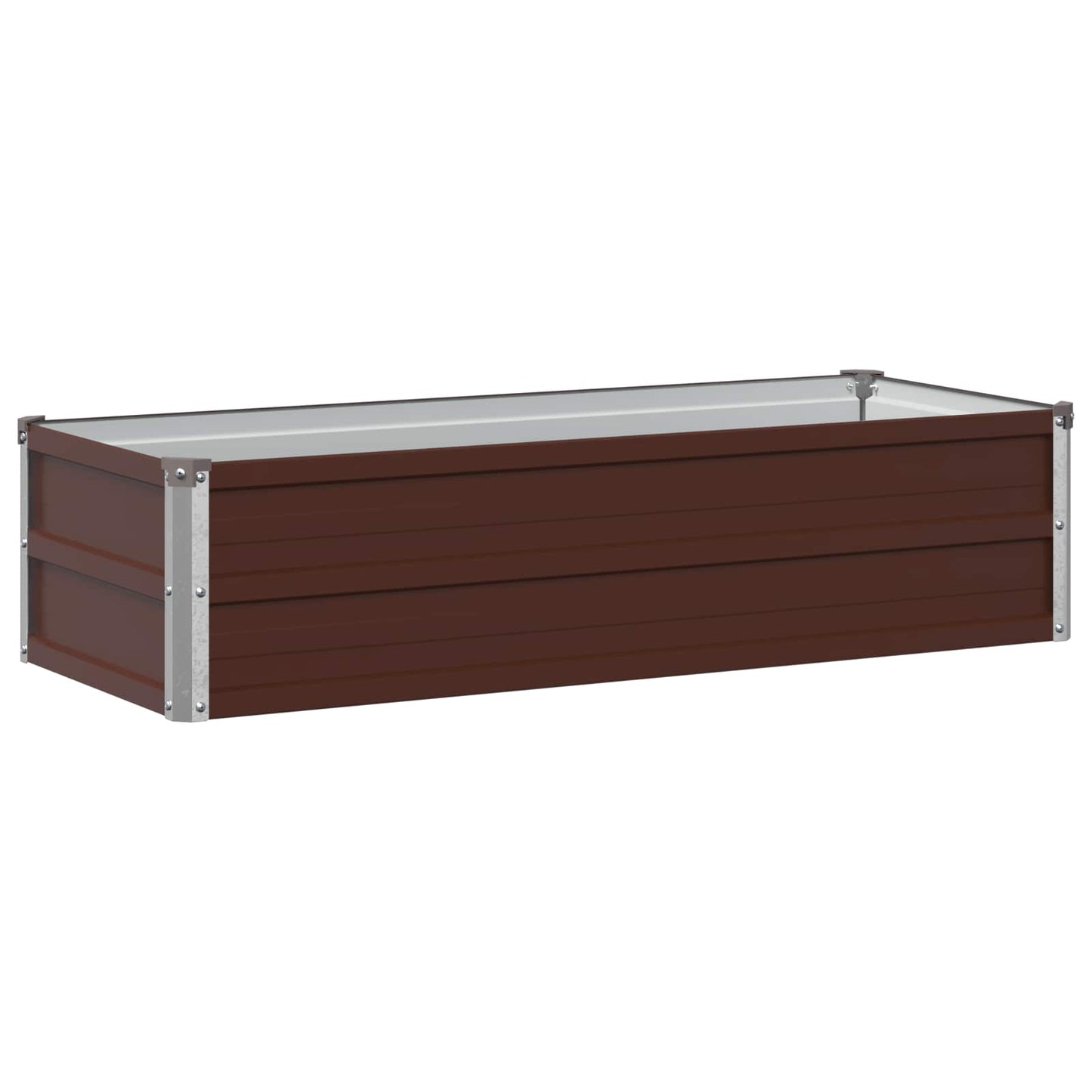 vidaXL Υψωμένο Κρεβάτι Κήπου Καφέ 100 x 40 x 24 εκ.