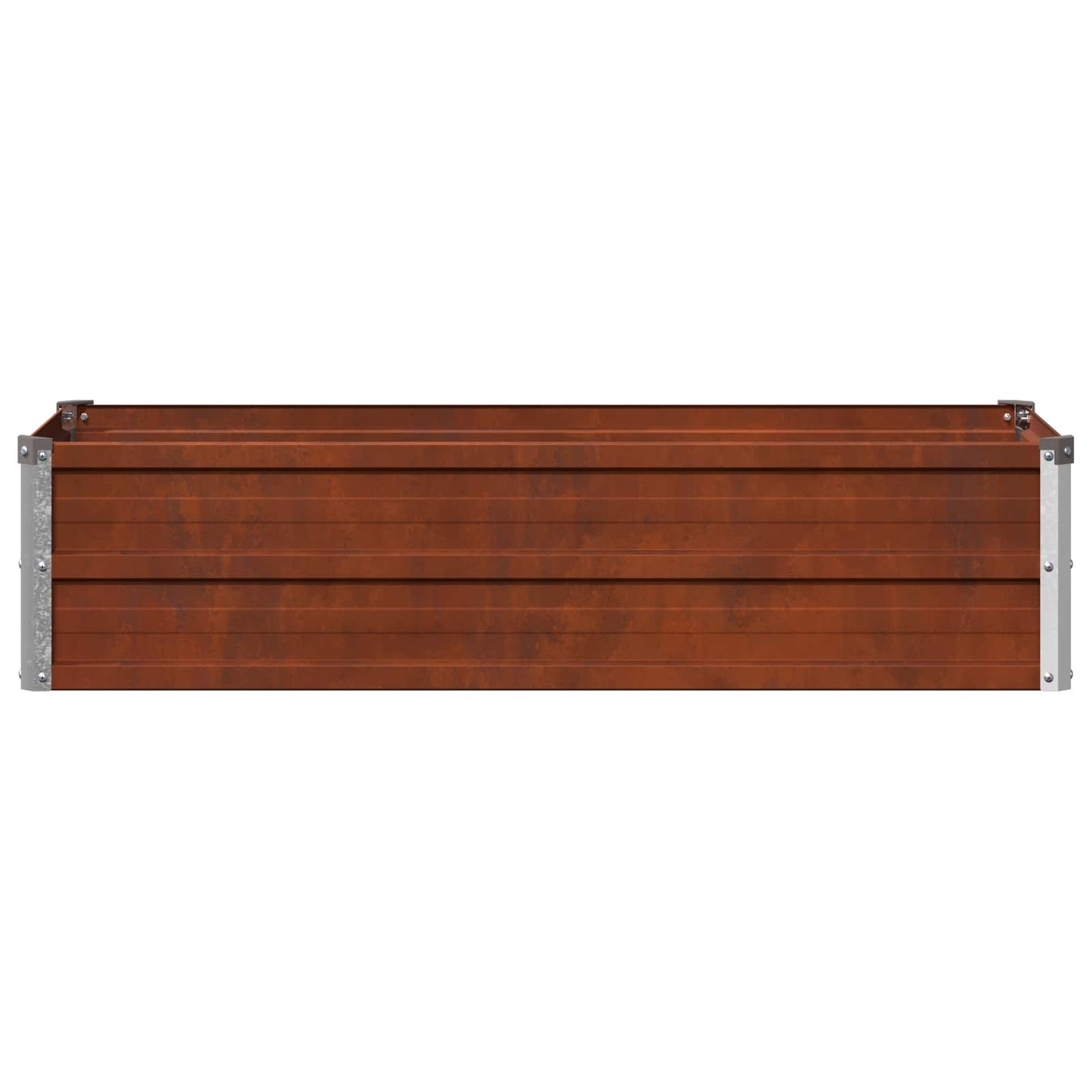 vidaXL Υψωμένο Κρεβάτι Κήπου Σκ rusty 100 x 40 x 24 εκ. κοντόν