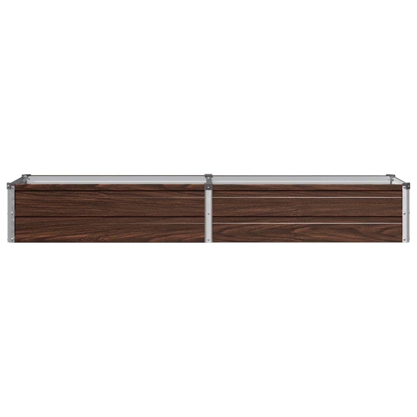 vidaXL Υψωμένο Κρεβάτι Κήπου Μαύρο 160 x 40 x 24 εκ.