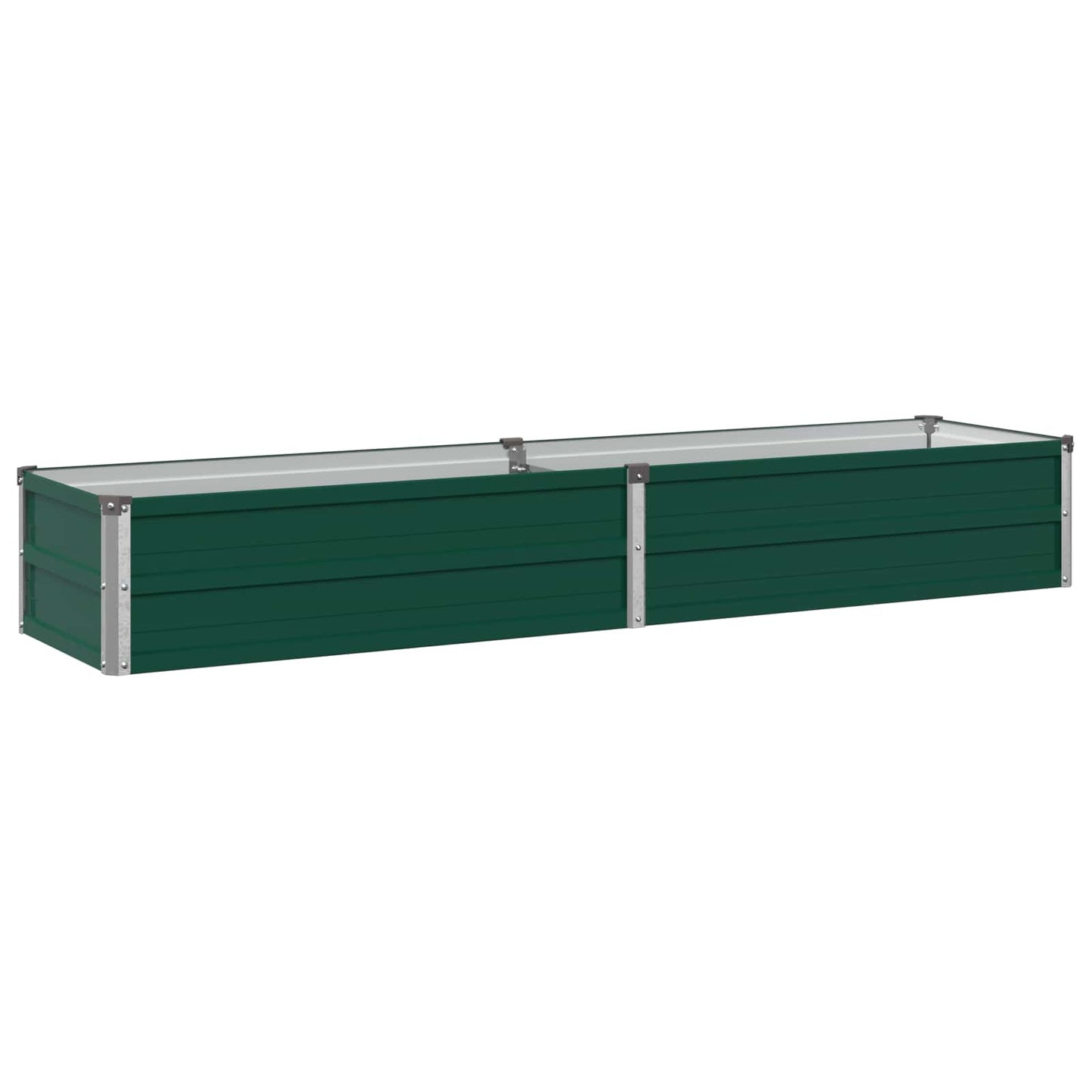 vidaXL Υψωμένο Κρεβάτι Κήπου Πράσινο 160 x 40 x 24 εκ.