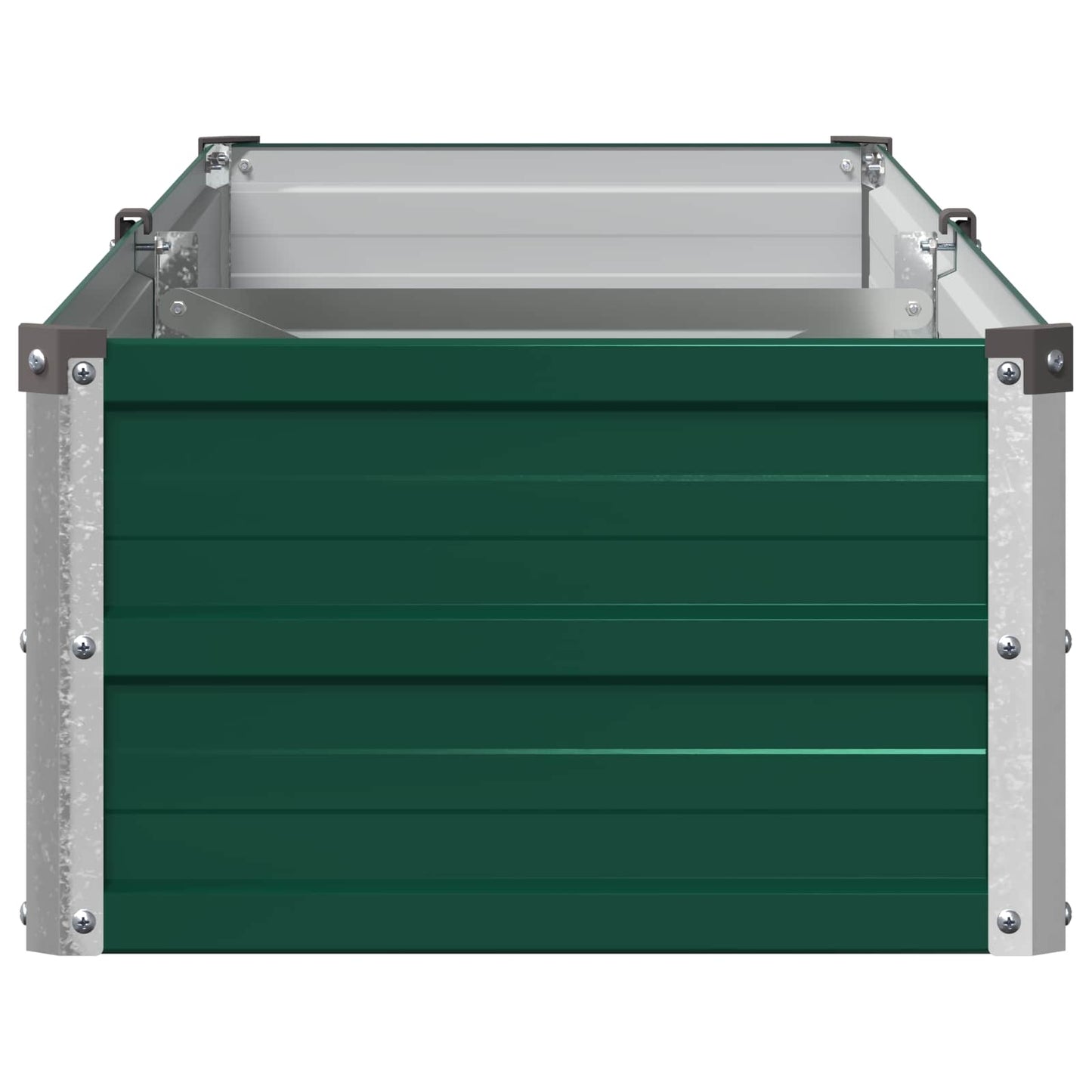 vidaXL Υψωμένο Κρεβάτι Κήπου Πράσινο 160 x 40 x 24 εκ.