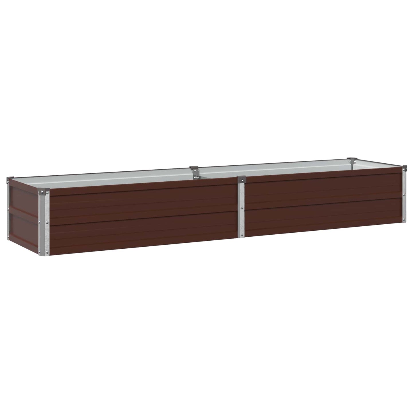 vidaXL Υψωμένο Κρεβάτι Κήπου Καφέ 160 x 40 x 24 εκ.