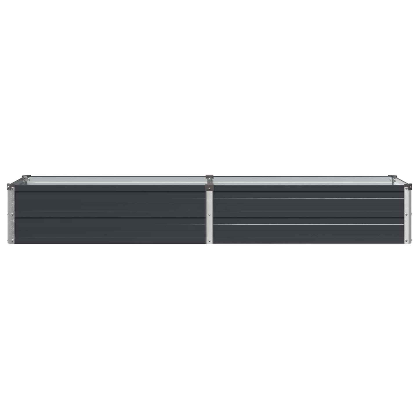 vidaXL Υψωμένο Κρεβάτι Κήπου Ανθρακί 160 x 40 x 24 εκ.