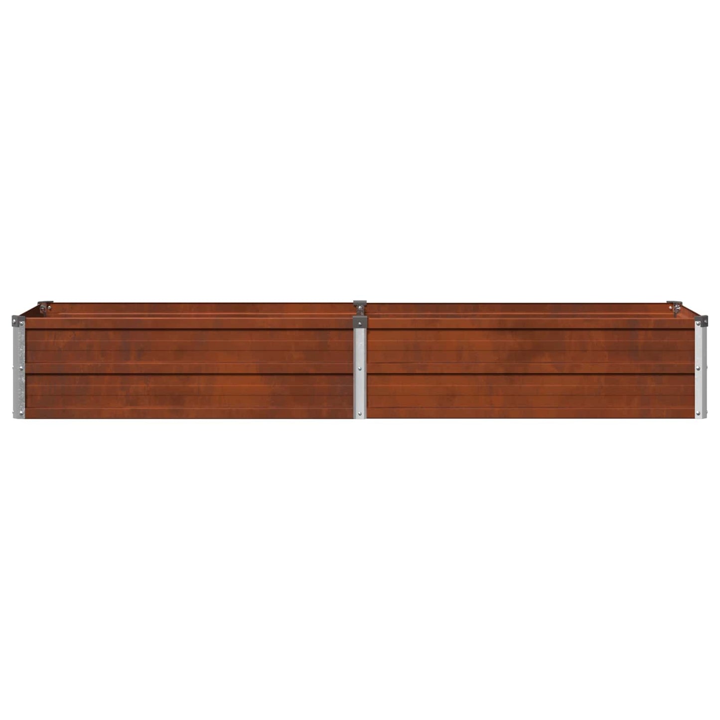 vidaXL Υψωμένο Κρεβάτι Κήπου Σκ rusty 160 x 40 x 24 εκ. κοντόν
