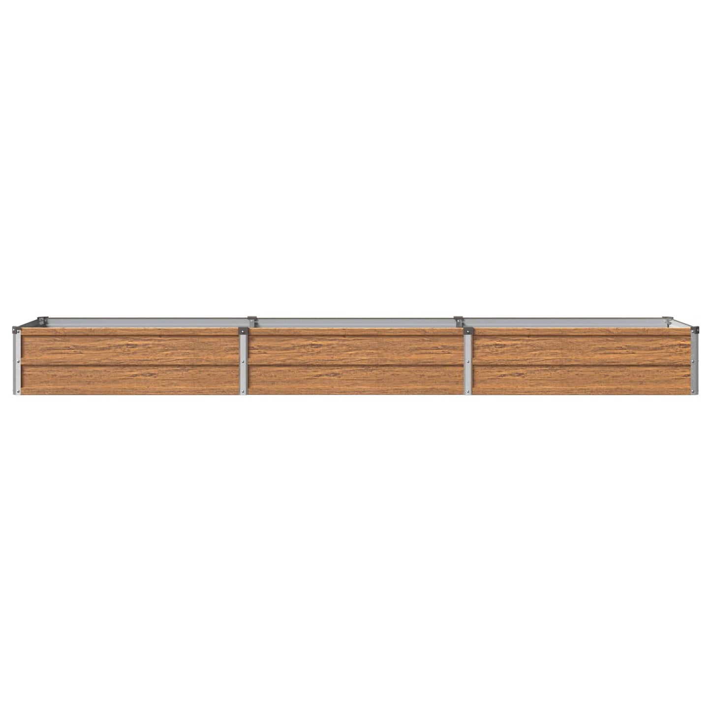 vidaXL Υψωμένο Κρεβάτι Κήπου Ξύλινο Καφέ 240 x 40 x 24 εκ.