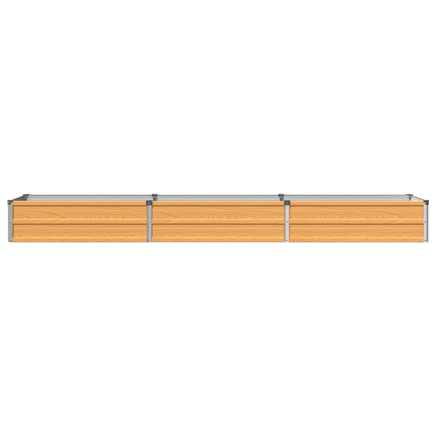 vidaXL Υψωμένο Κρεβάτι Κήπου Φυσικό 240 x 40 x 24 εκ.