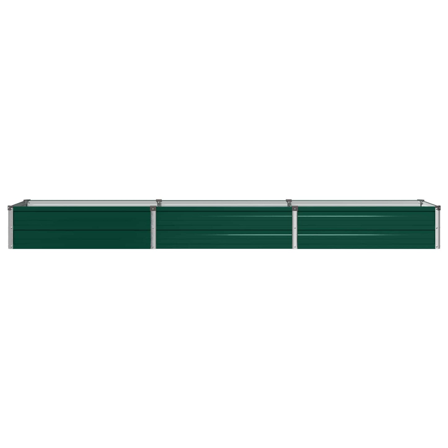 vidaXL Υψωμένο Κρεβάτι Κήπου Πράσινο 240 x 40 x 24 εκ.