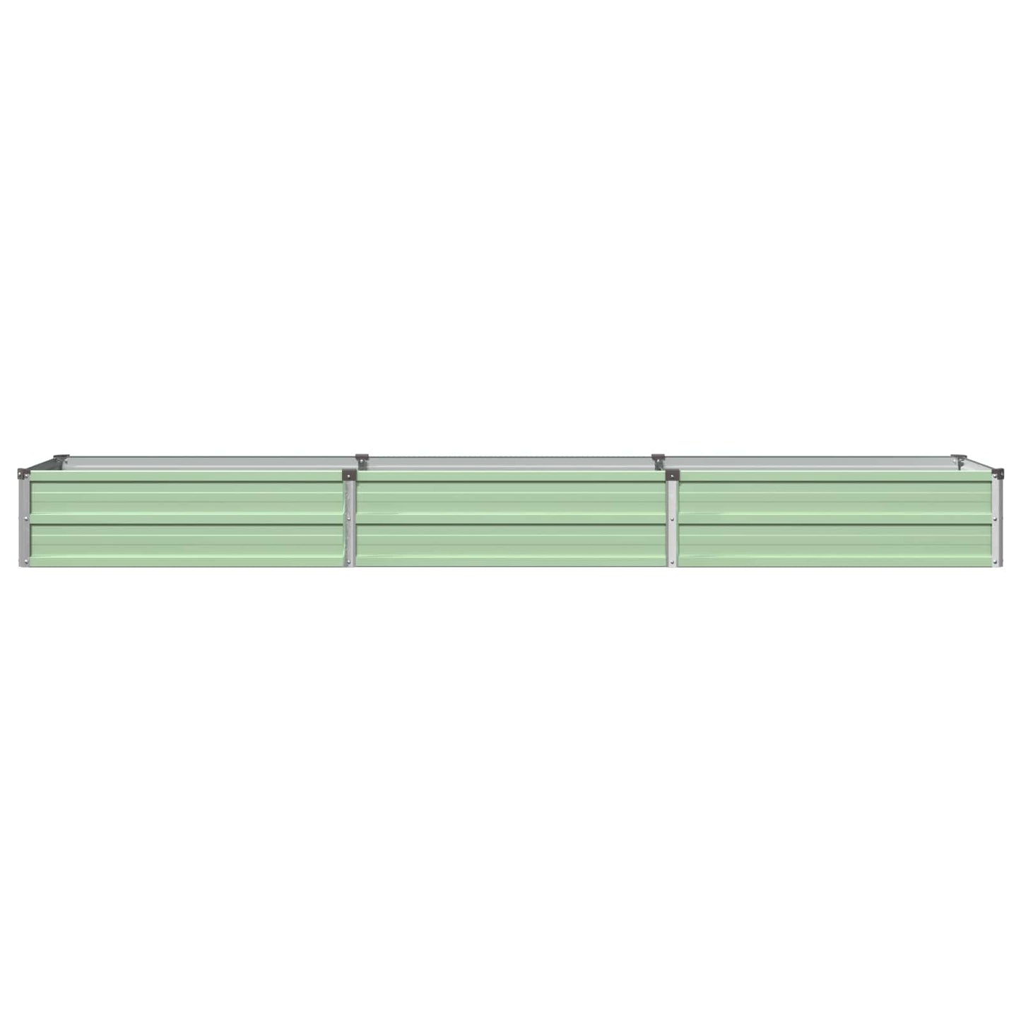 vidaXL Υψωμένο Κρεβάτι Κήπου Παστέλ Πράσινο 240 x 40 x 24 εκ.