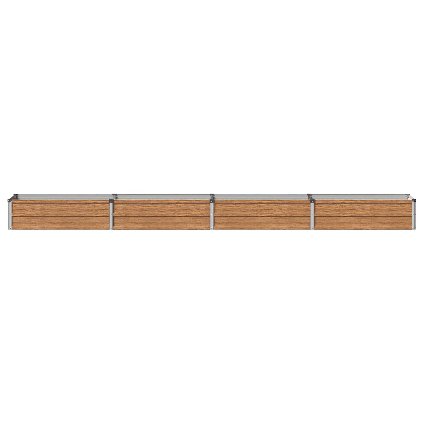 vidaXL Υψωμένο Κρεβάτι Κήπου Ξύλινο Καφέ 320 x 40 x 24 εκ.