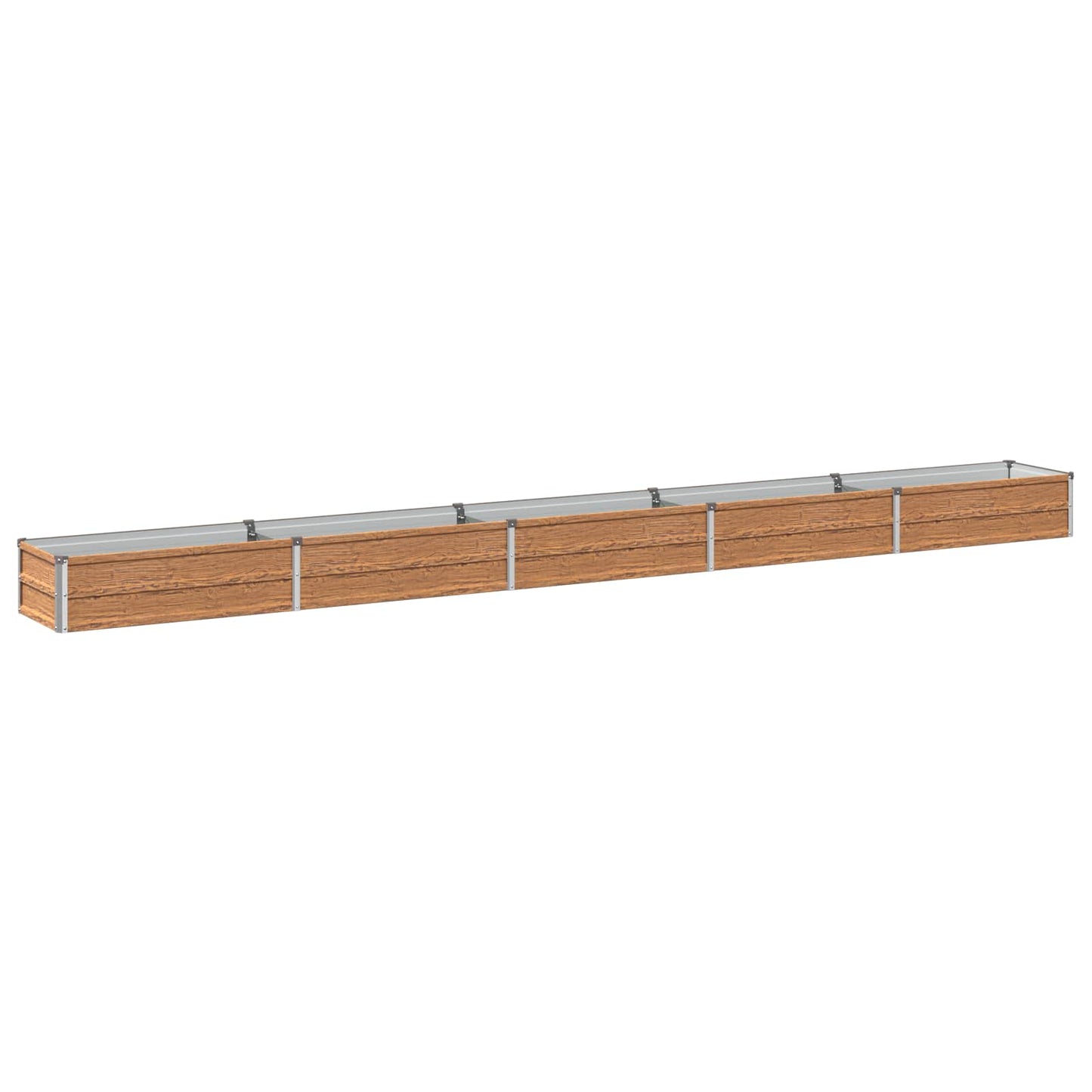 vidaXL Υψωμένο Κρεβάτι Κήπου Ξύλινο Καφέ 400 x 40 x 24 εκ.