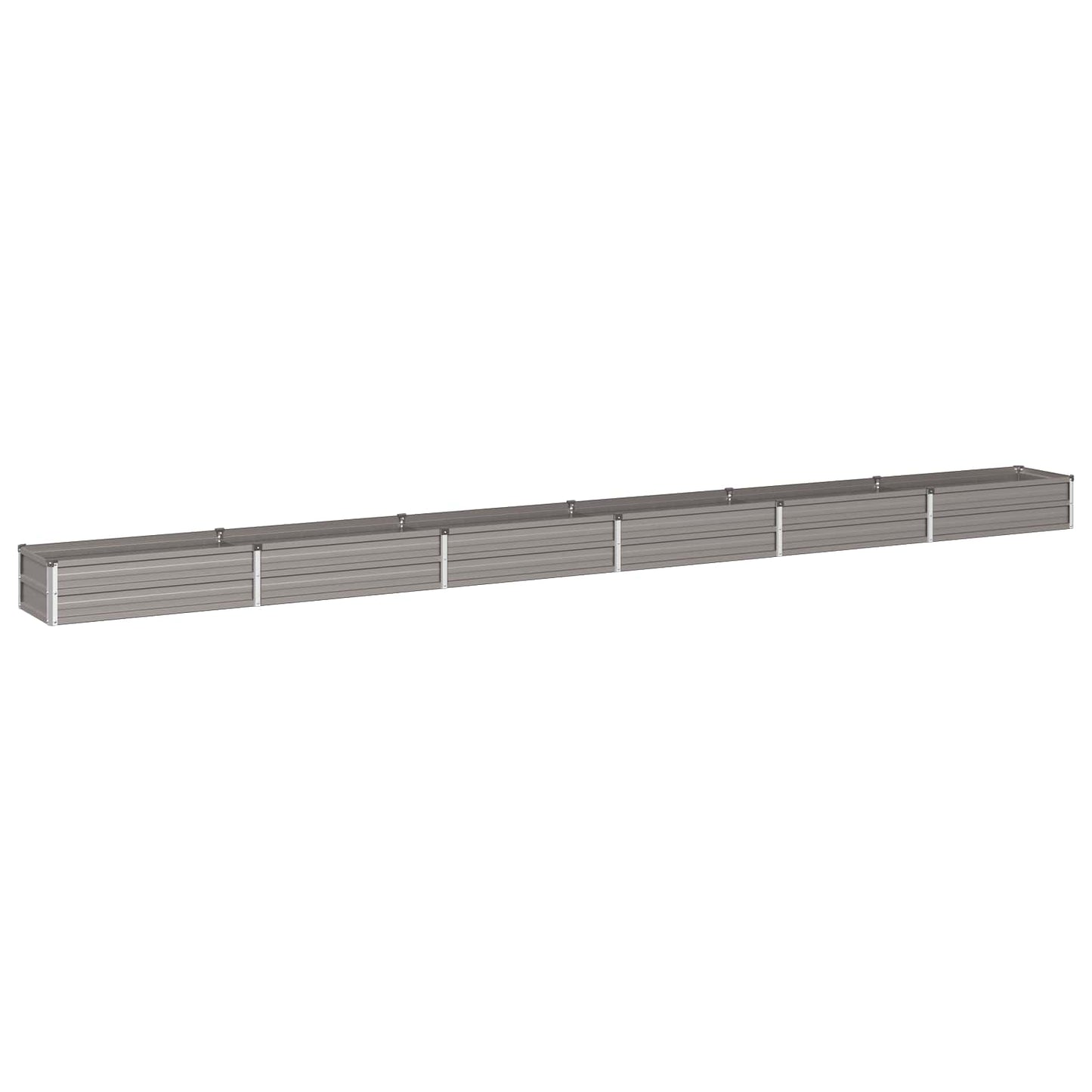 vidaXL Υψωμένο Κρεβάτι Κήπου Σκ rusty 480 x 40 x 24 εκ. κοντόν
