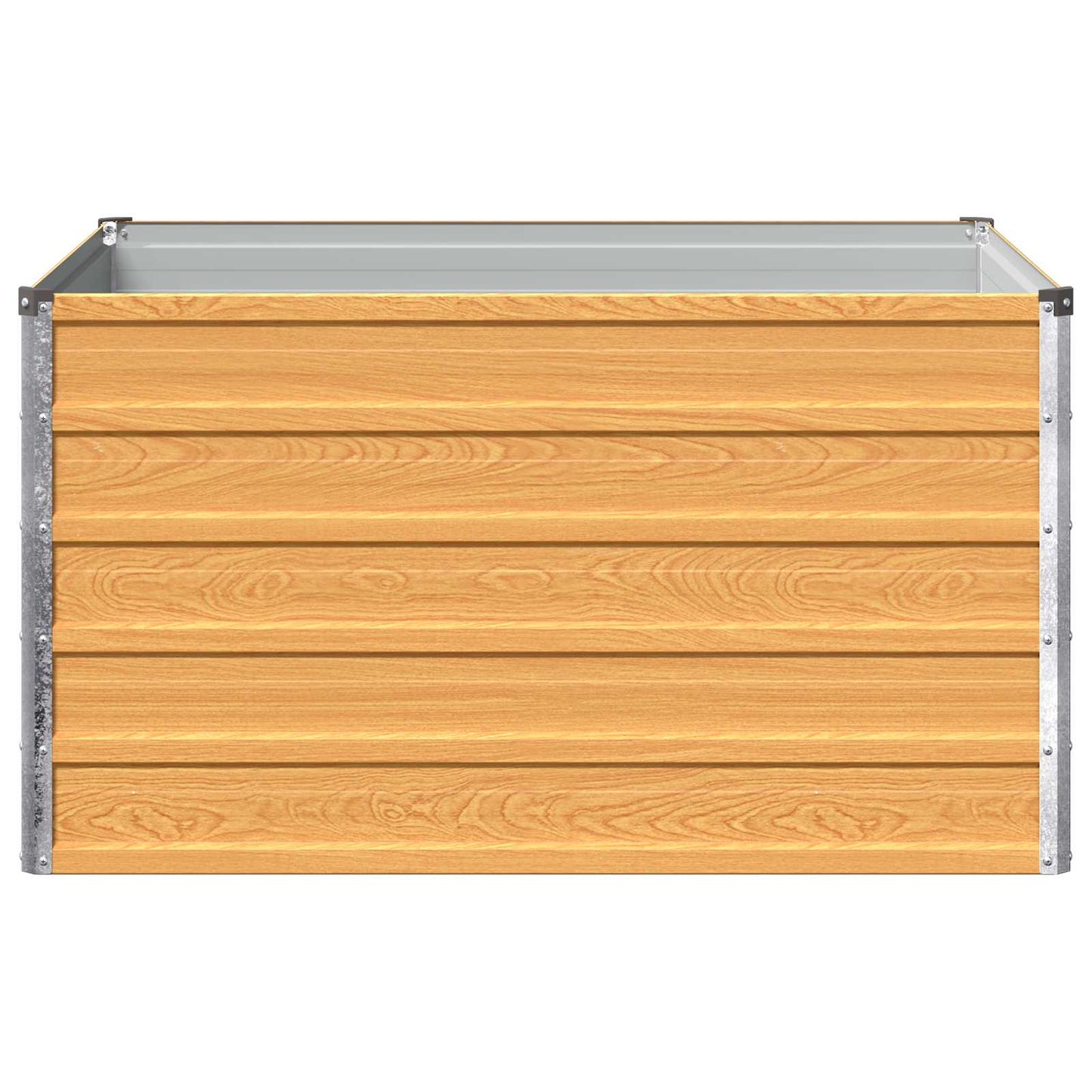 vidaXL Υψωμένο Κρεβάτι Κήπου Φυσικό 100 x 80 x 55 εκ.