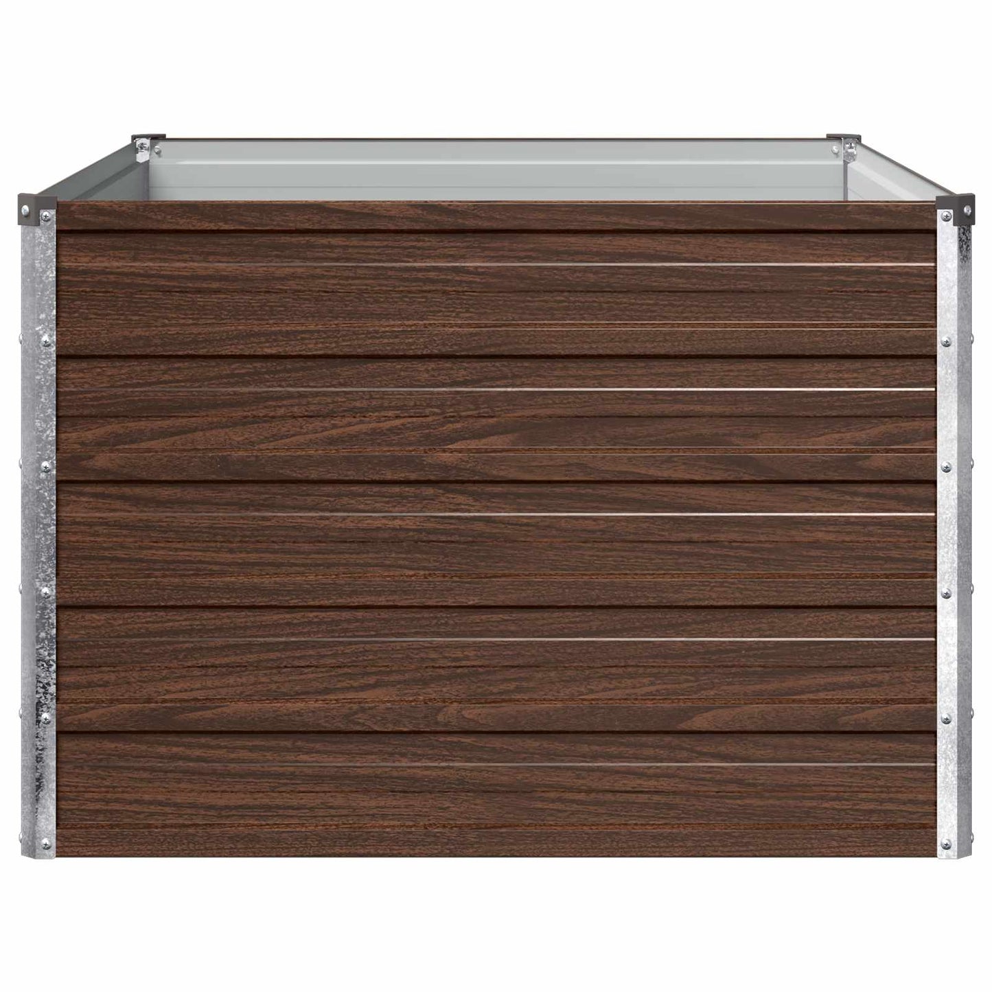 vidaXL Υψωμένο Κρεβάτι Κήπου Μαύρο 100 x 80 x 55 εκ.