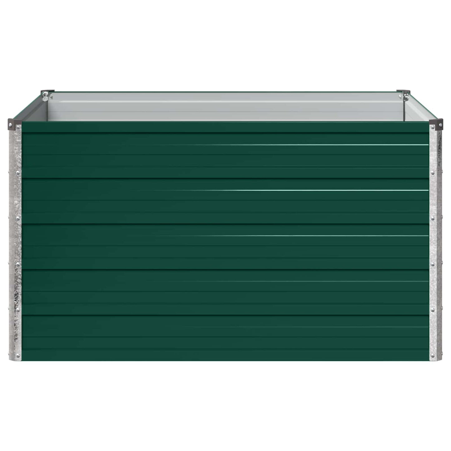 vidaXL Υψωμένο Κρεβάτι Κήπου Πράσινο 100 x 80 x 55 εκ.