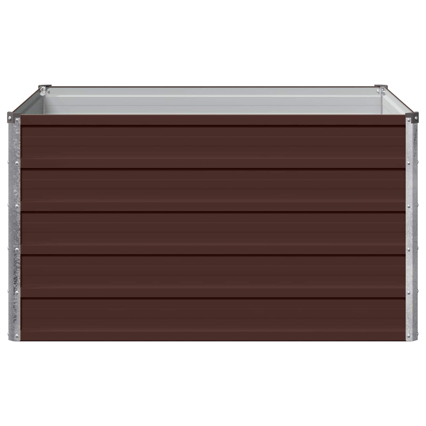 vidaXL Υψωμένο Κρεβάτι Κήπου Καφέ 100 x 80 x 55 εκ.