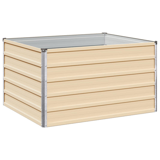 vidaXL Υψωμένο Κρεβάτι Κήπου Ελεφαντόδοντο 100 x 80 x 55 εκ.