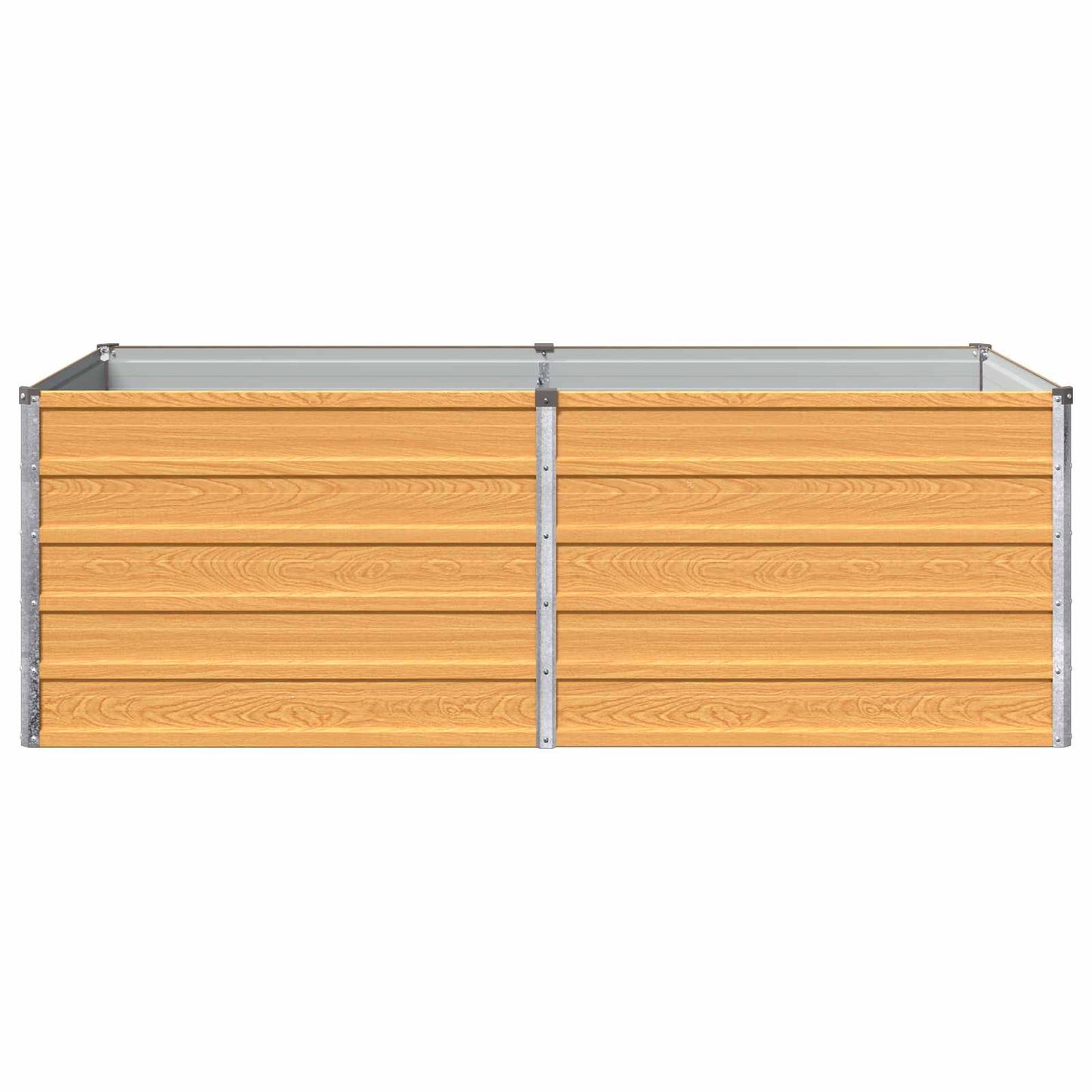 vidaXL Υψωμένο Κρεβάτι Κήπου Φυσικό 160 x 80 x 55 εκ.