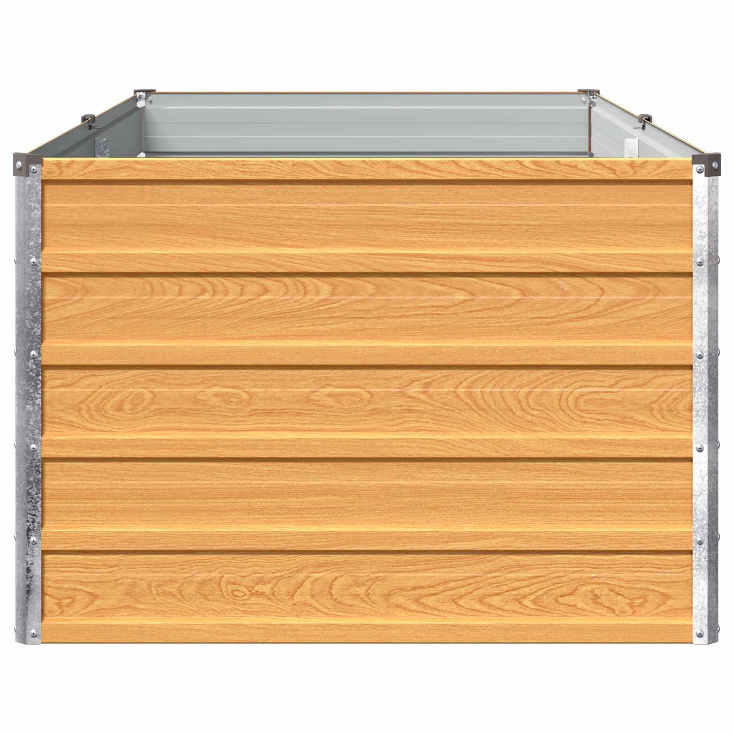 vidaXL Υψωμένο Κρεβάτι Κήπου Φυσικό 160 x 80 x 55 εκ.