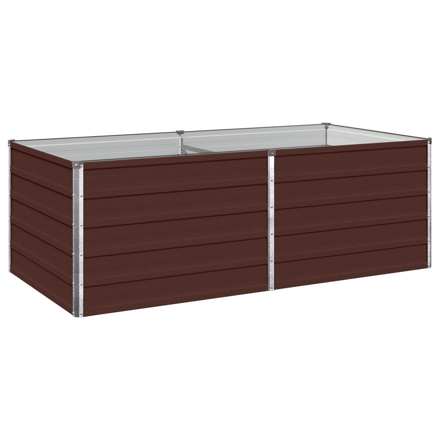 vidaXL Υψωμένο Κρεβάτι Κήπου Καφέ 160 x 80 x 55 εκ.