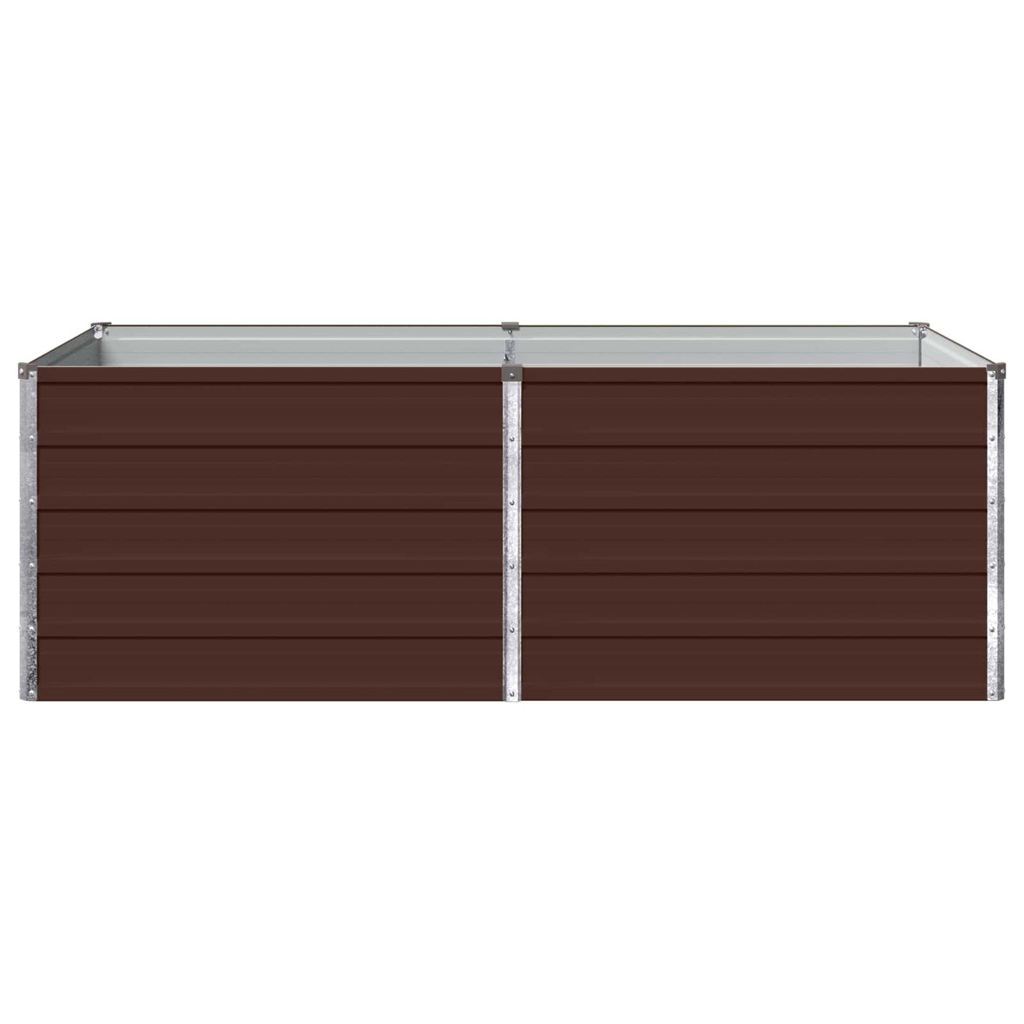 vidaXL Υψωμένο Κρεβάτι Κήπου Καφέ 160 x 80 x 55 εκ.