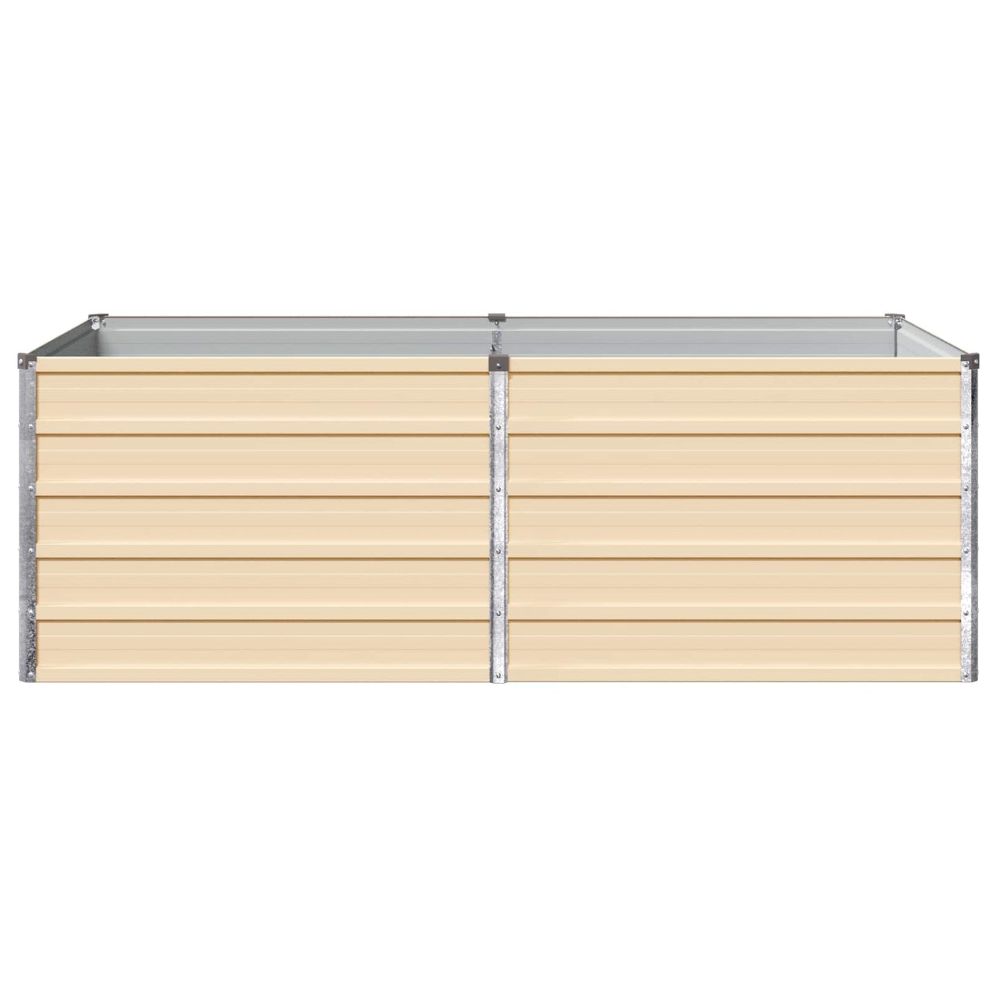 vidaXL Υψωμένο Κρεβάτι Κήπου Ελεφαντόδοντο 160 x 80 x 55 εκ.